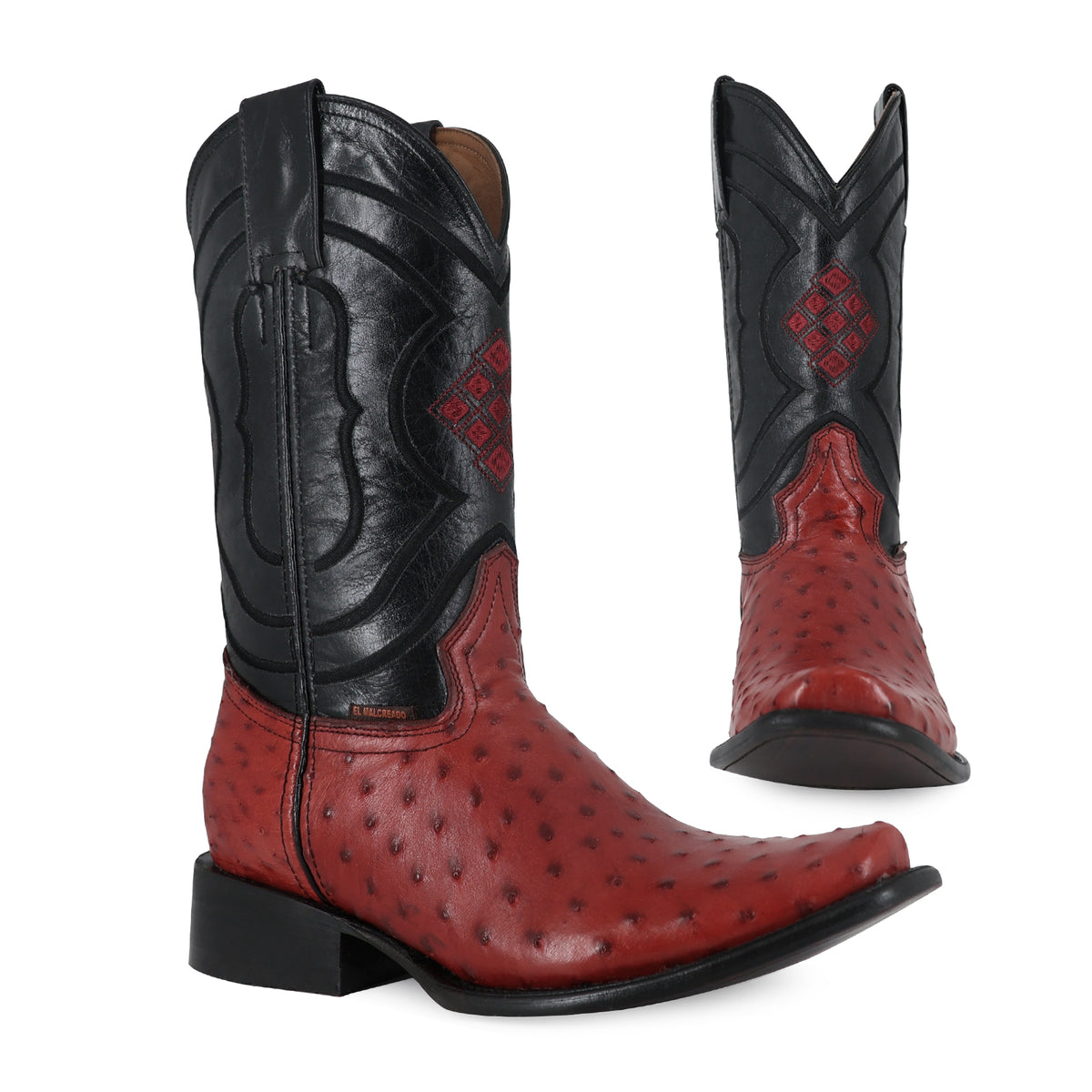 Bota Vaquera Dubai Para Caballero Piel De Avestruz