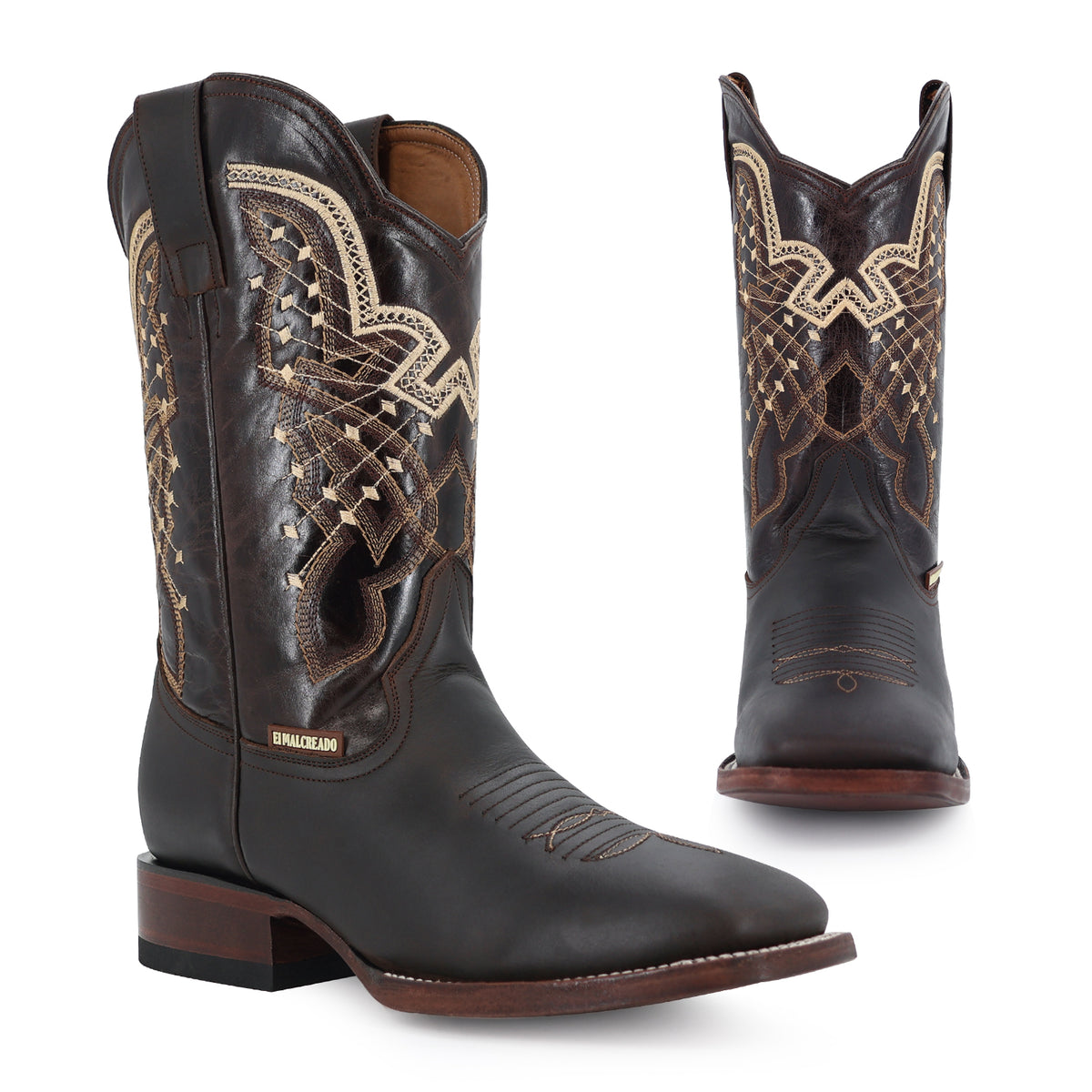 Bota Vaquera Bulldog Para Caballero Piel Crazy