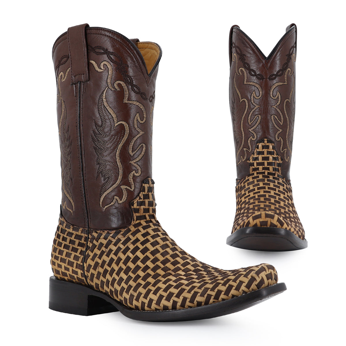 Bota Vaquera Dubai Para Caballero Piel Petatillo