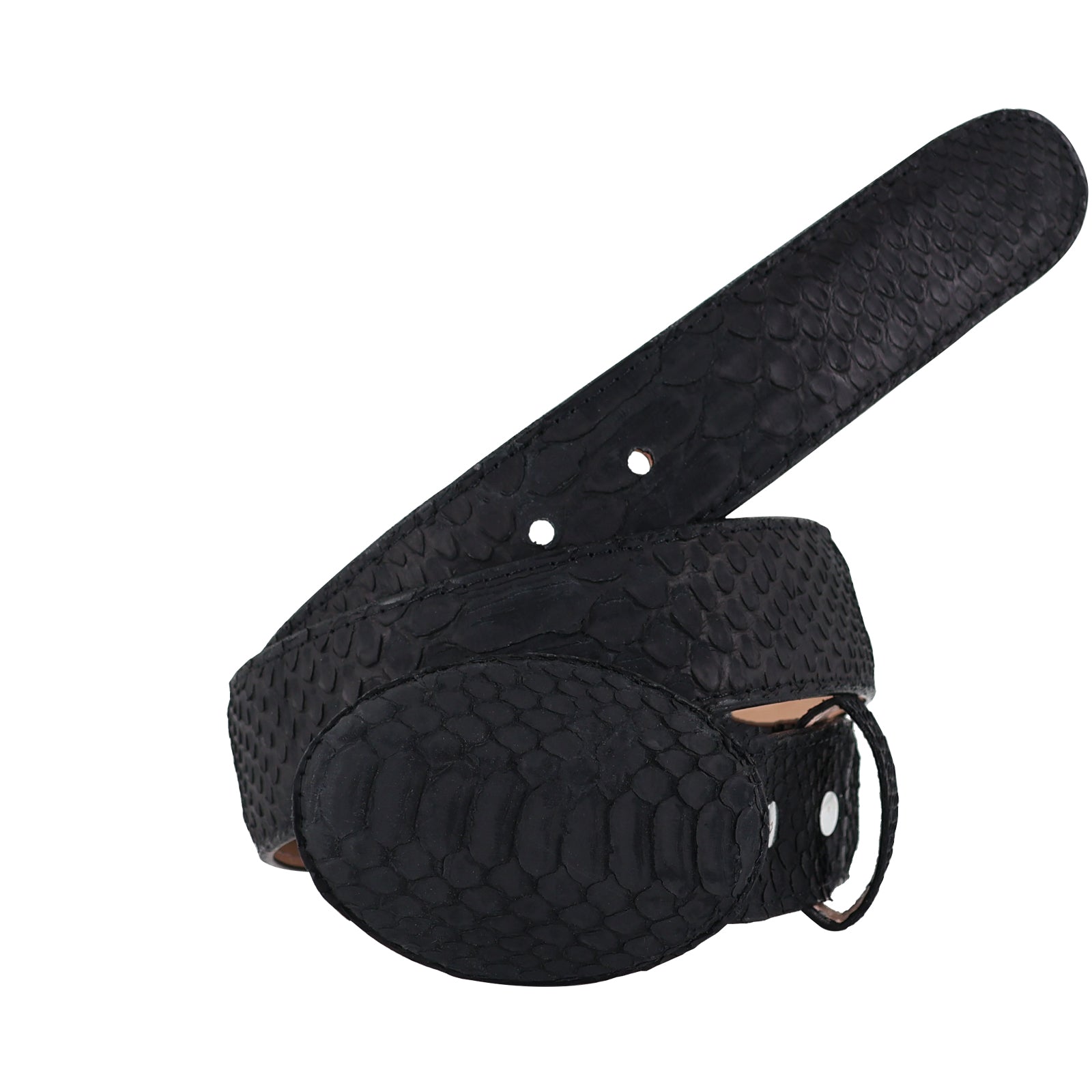 Combo Bota Y Cinto Vaq A Elegir Bota Dubai Piton Nobuck Negro