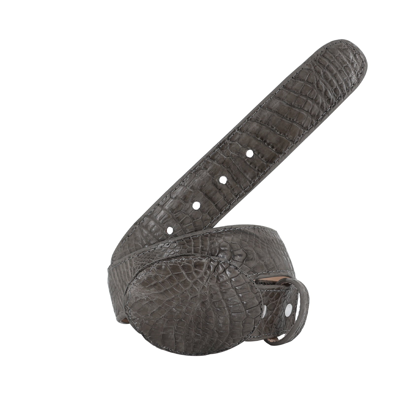 Combo Bota Y Cinto Vaq A Elegir Bota Bulldog Cocodrilo Lomo Gris