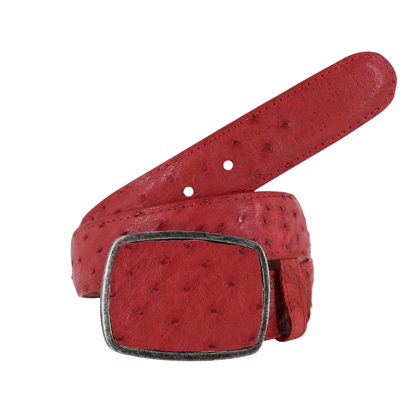 Cinturon HC Para Hombre En Piel De Avestruz