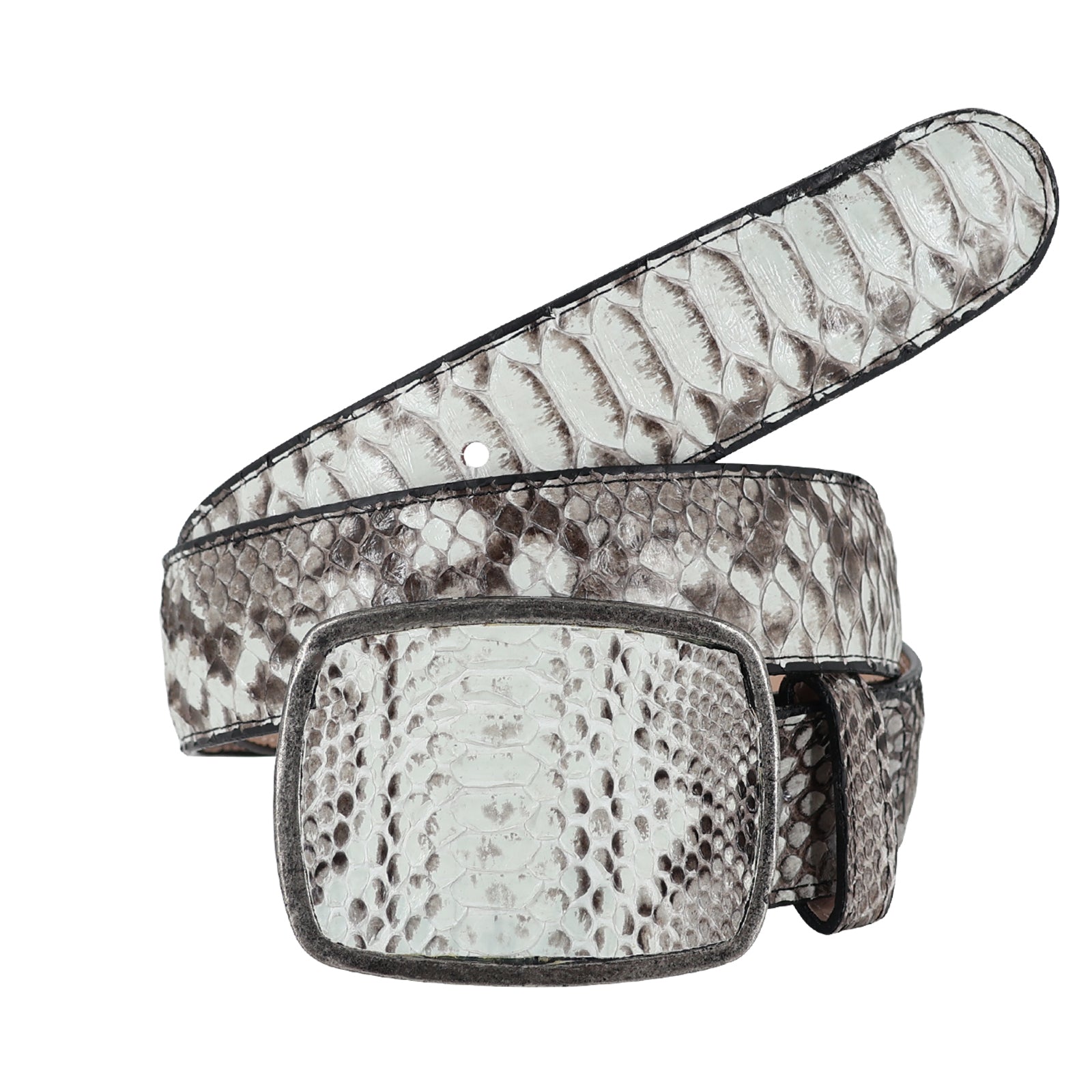 Combo Bota Y Cinto HC A Elegir Bota Bulldog Piton Natural