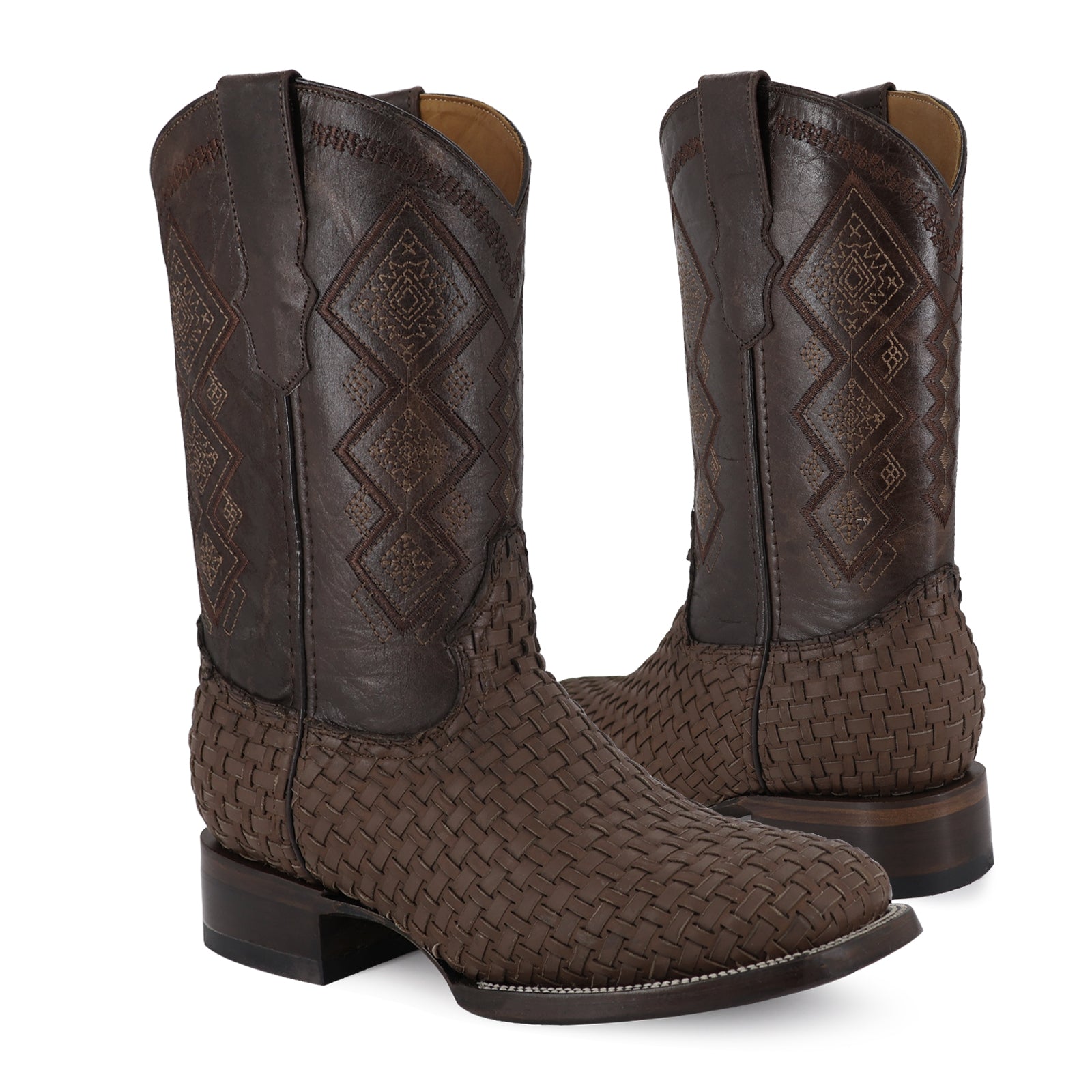 Bota Vaquera Bulldog Petatillo Café