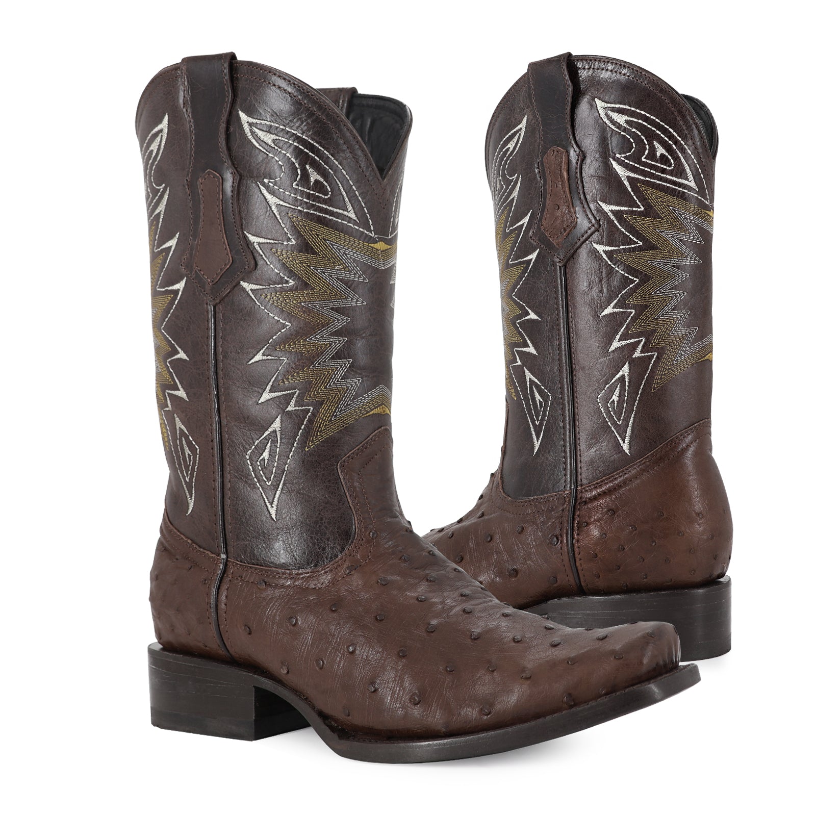 Bota Vaquera Dubai Avestruz Cafe