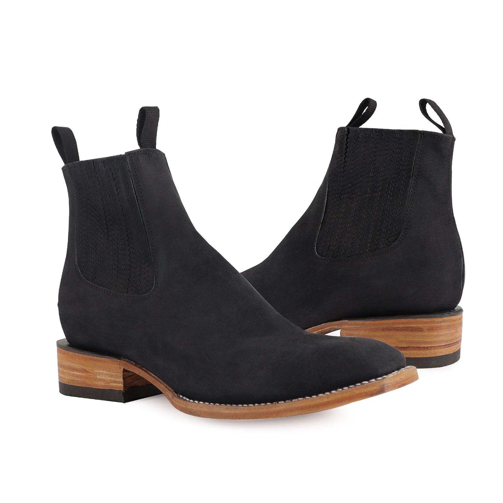 Botín Francés Negro