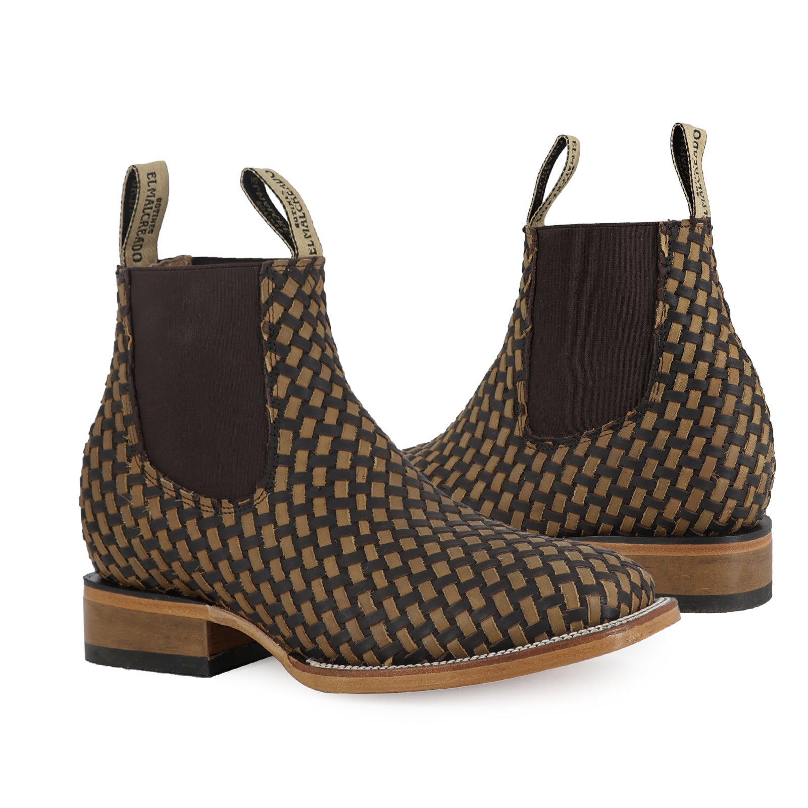 Botín Bulldog Petatillo Choco/Miel