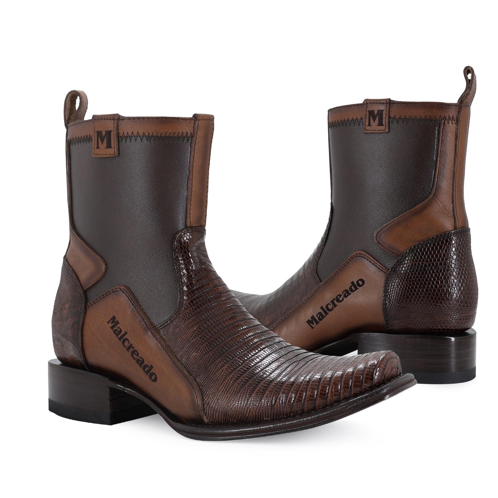 Botin Eban De Piel Lizzar
