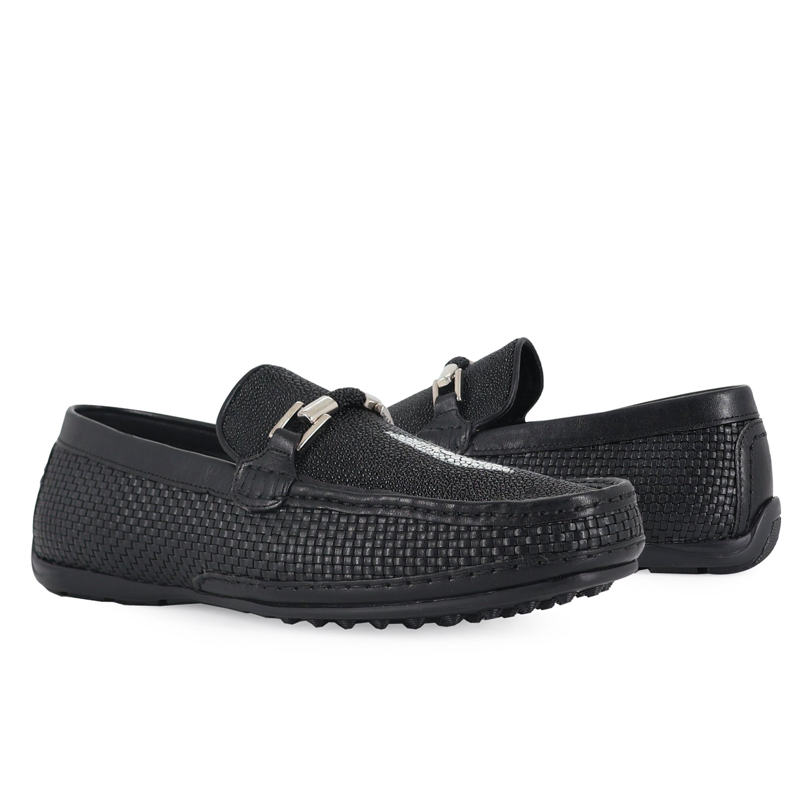 Zapato Glamour Para Hombre En Piel Mantarraya Macho
