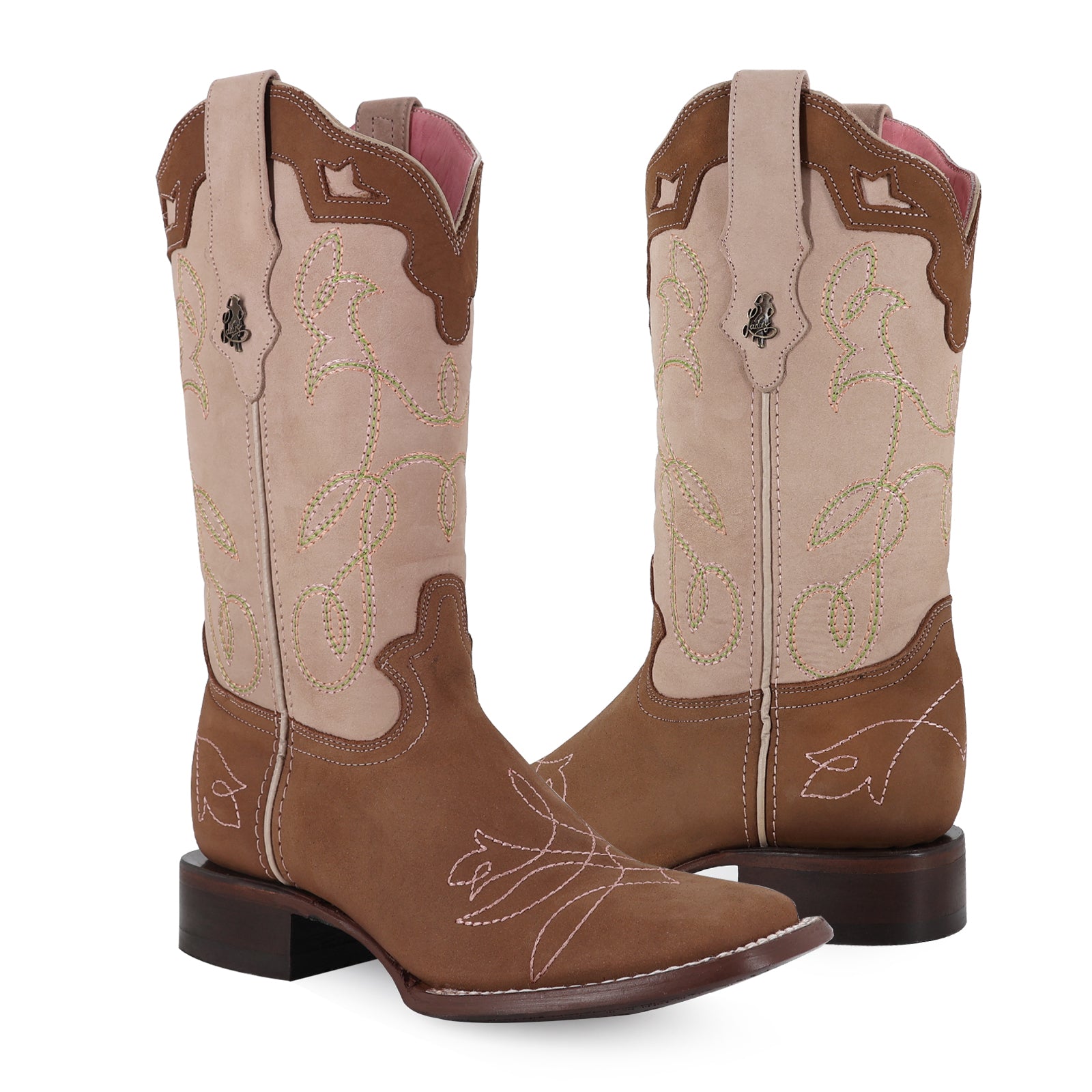 Bota vaquera para dama de piel modelo Palmira