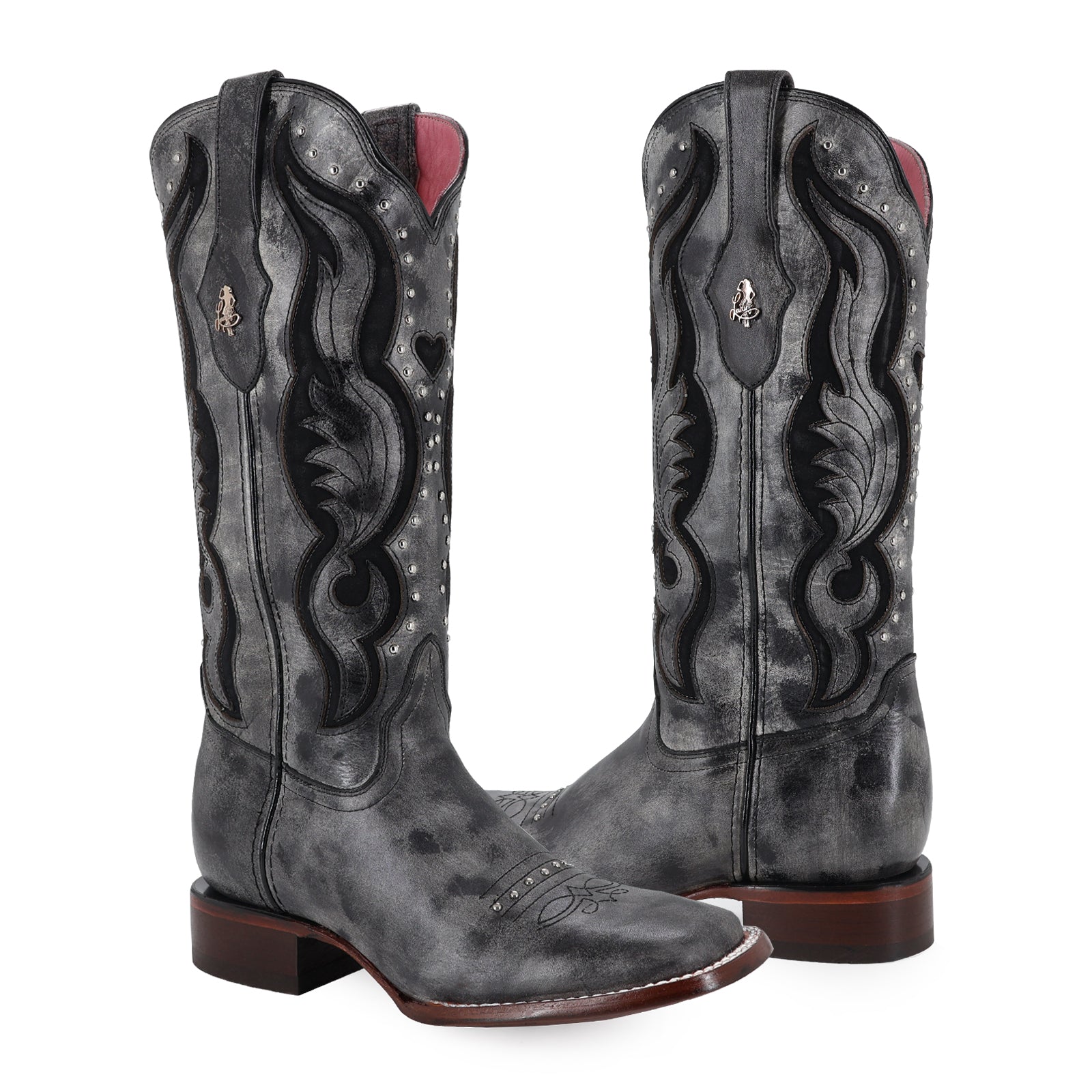 Bota vaquera para dama de piel modelo Dolly