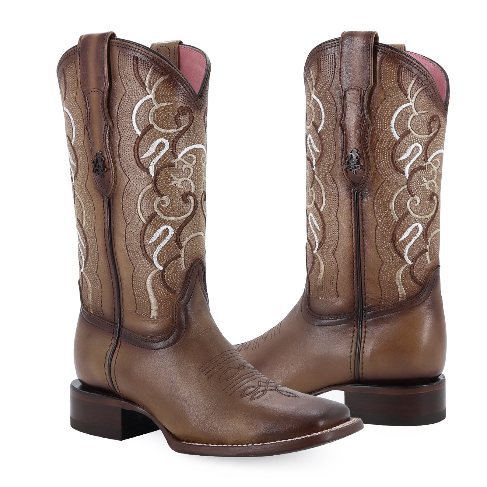 Bota vaquera para dama de piel modelo Milenia