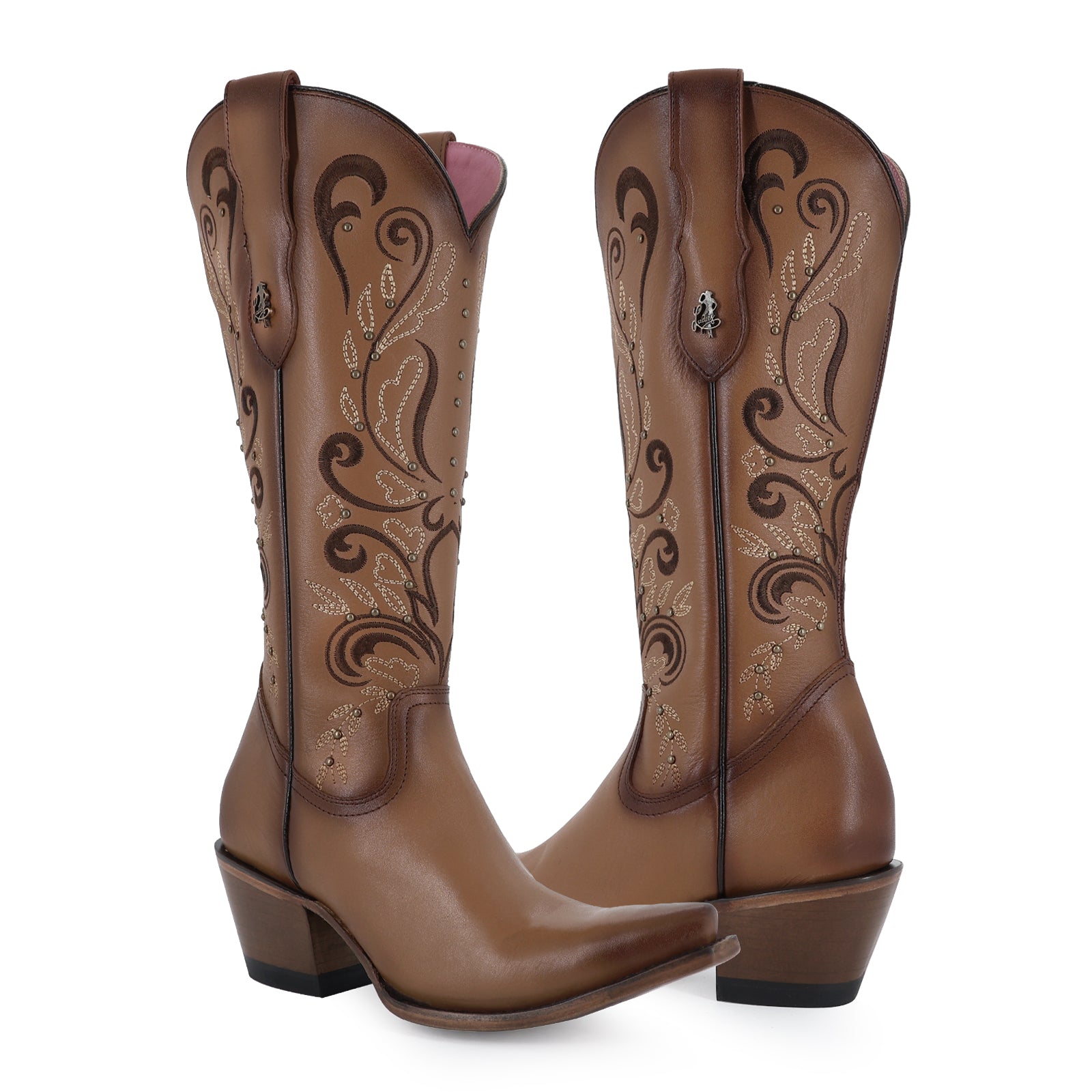 Bota vaquera para dama de piel modelo Opera