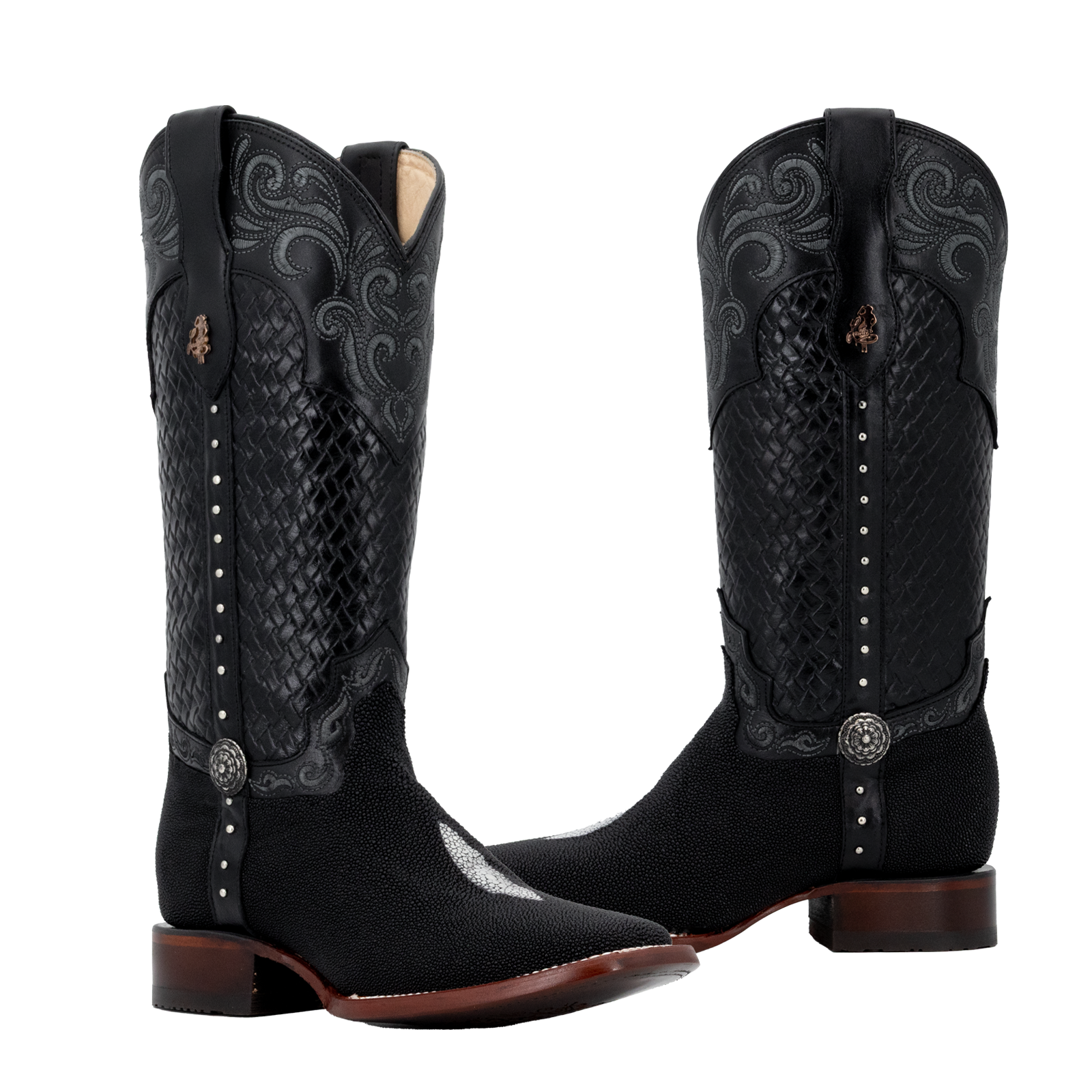 Bota vaquera para dama de piel de mantarraya modelo Montana