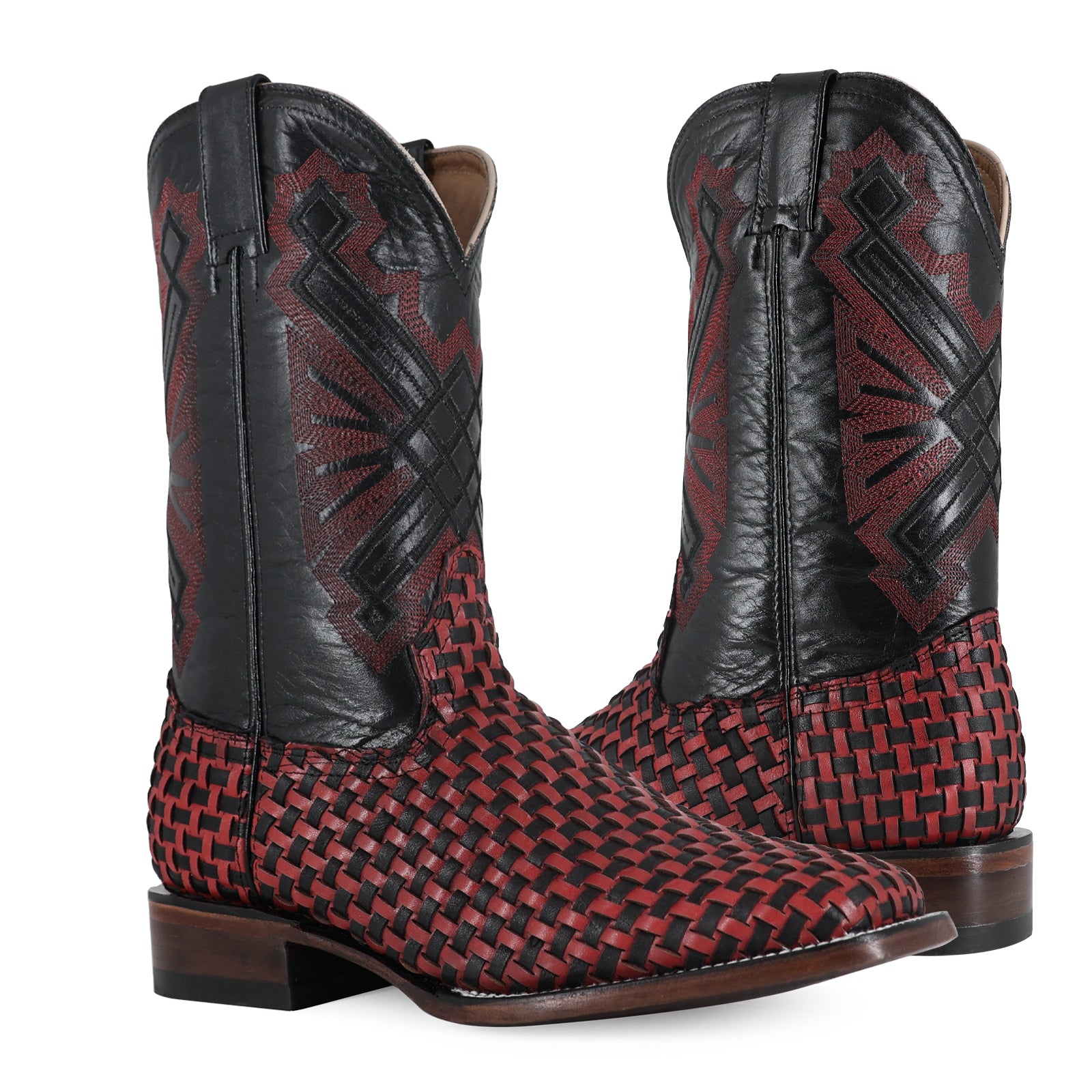 Bota Vaquera Bulldog Petatillo Black cherry