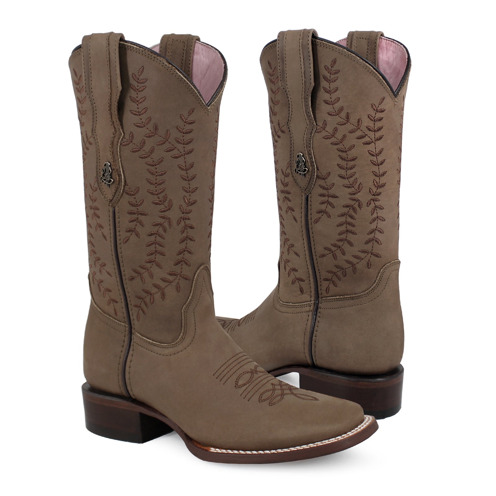 Bota vaquera para dama de piel modelo Orgullosa