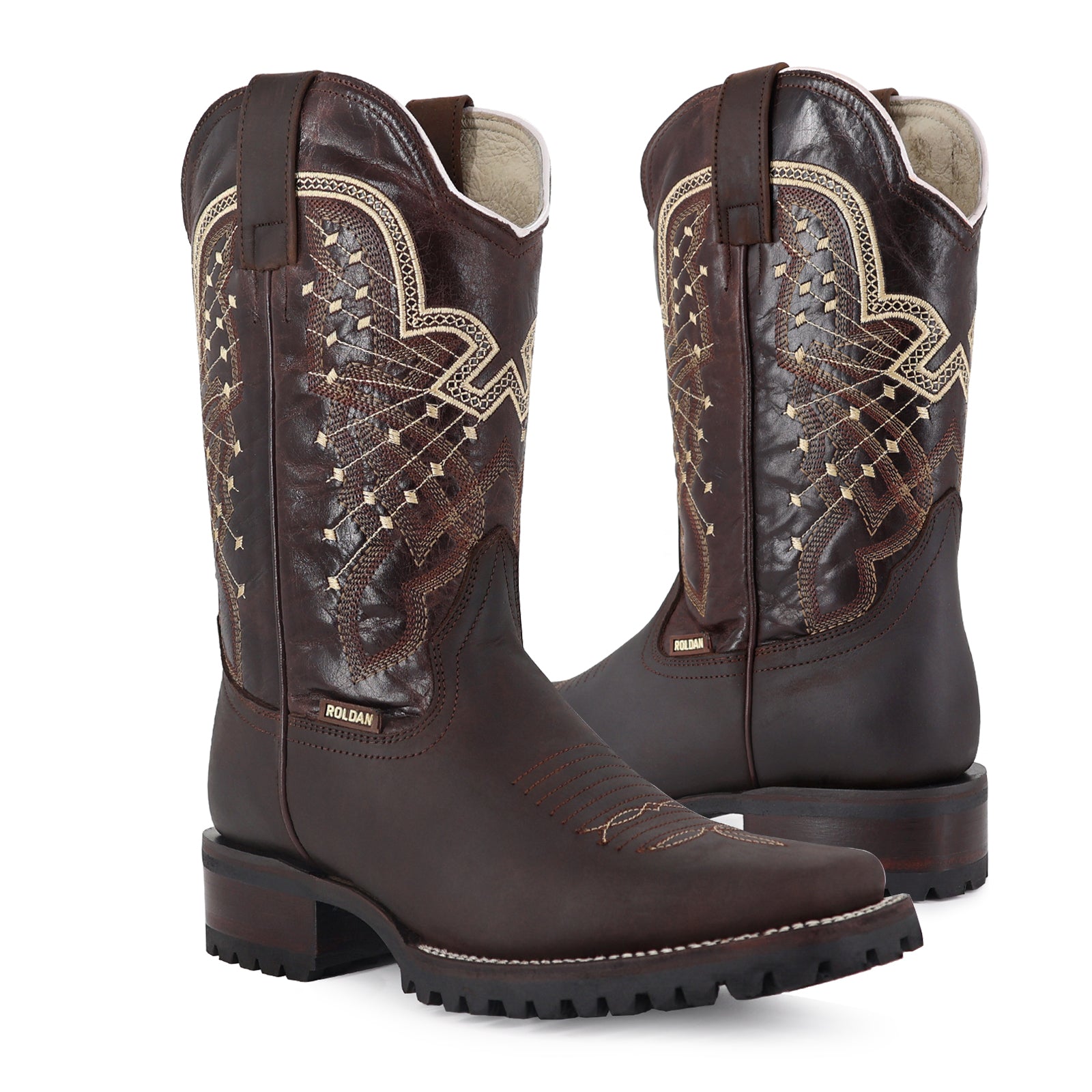 Bota Vaquera Rodeo Crazy Suela Truck Choco