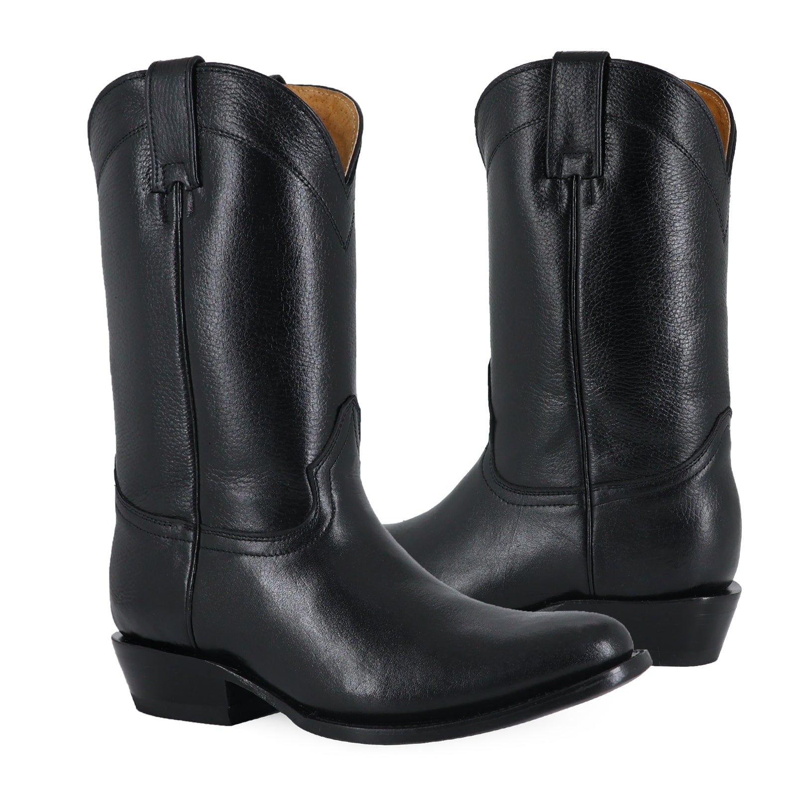 Bota Vaquera Floter Oval Negro