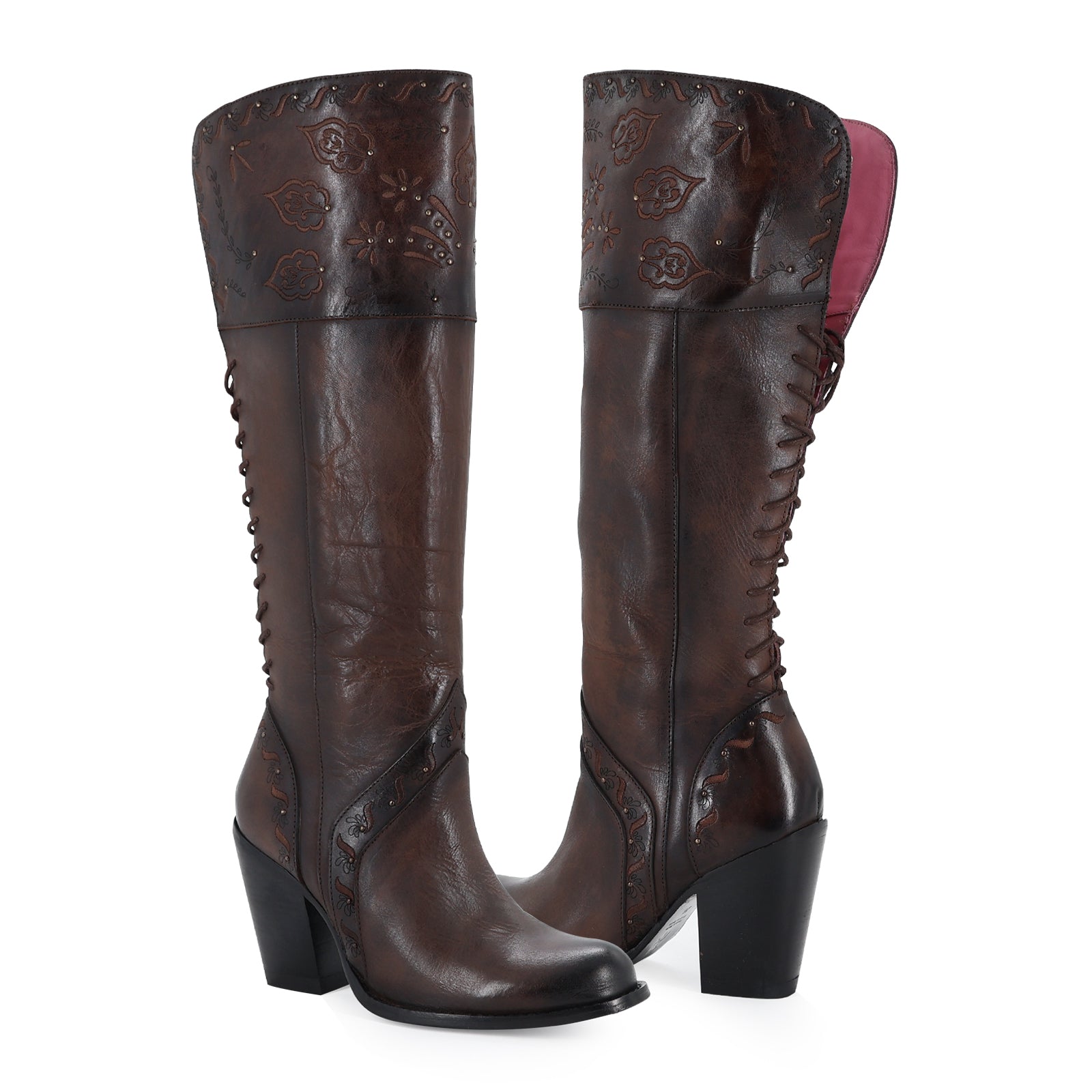 Bota casual para dama de piel modelo Presumida