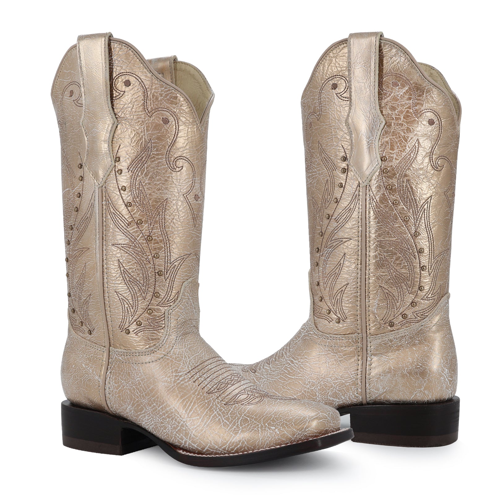 Bota vaquera para dama de piel modelo Cayena