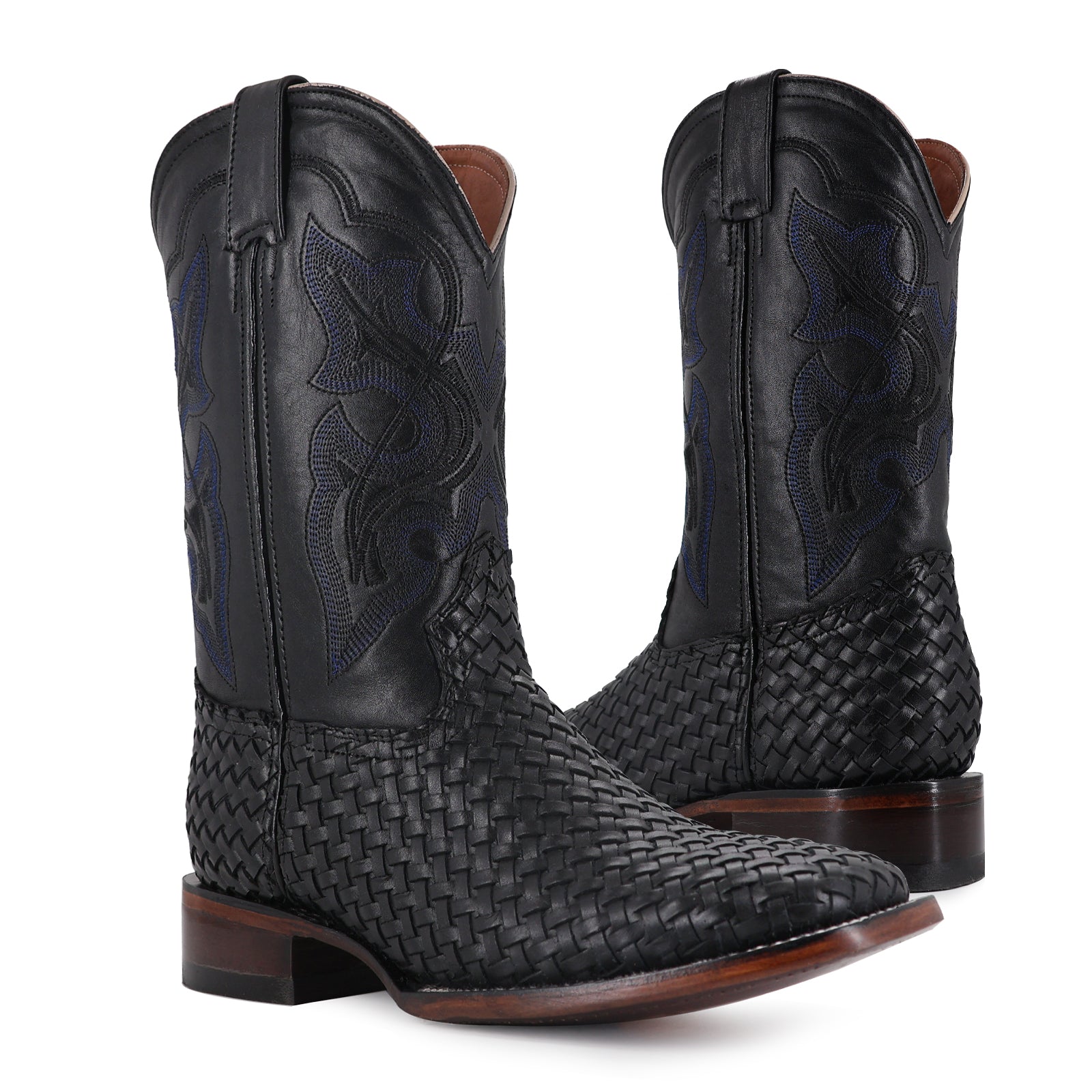 Bota Vaquera Bulldog Petatillo Negro