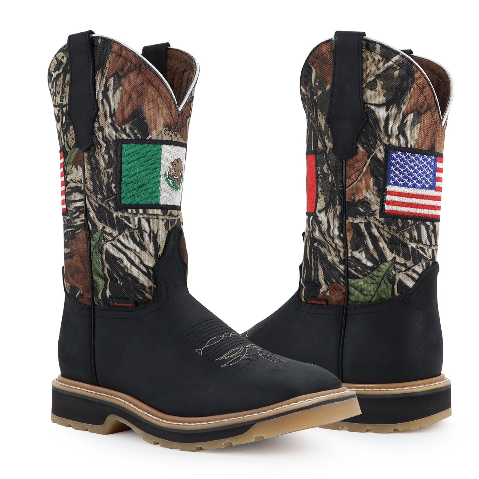 Bota de Trabajo Boxer band Negro