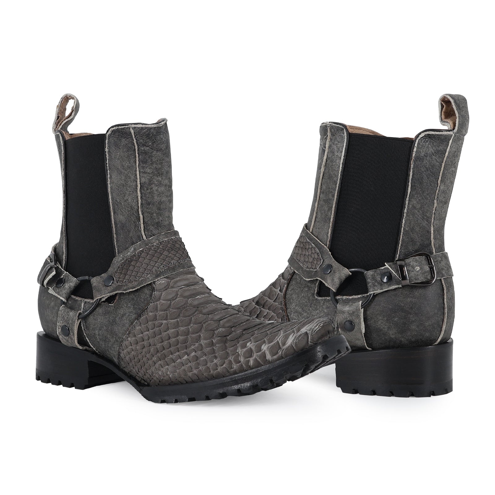 Botin Nando En Piel De Piton