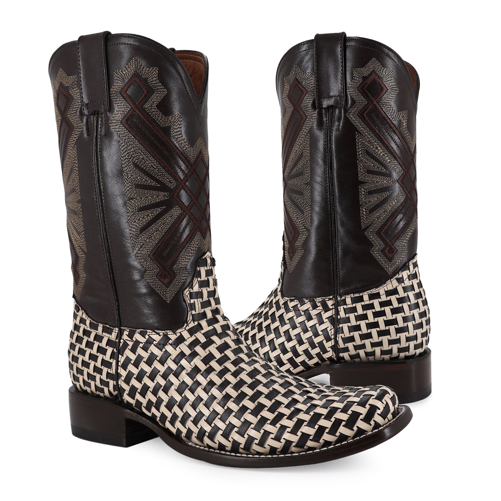 Bota Vaquera Dubai Petatillo Beige