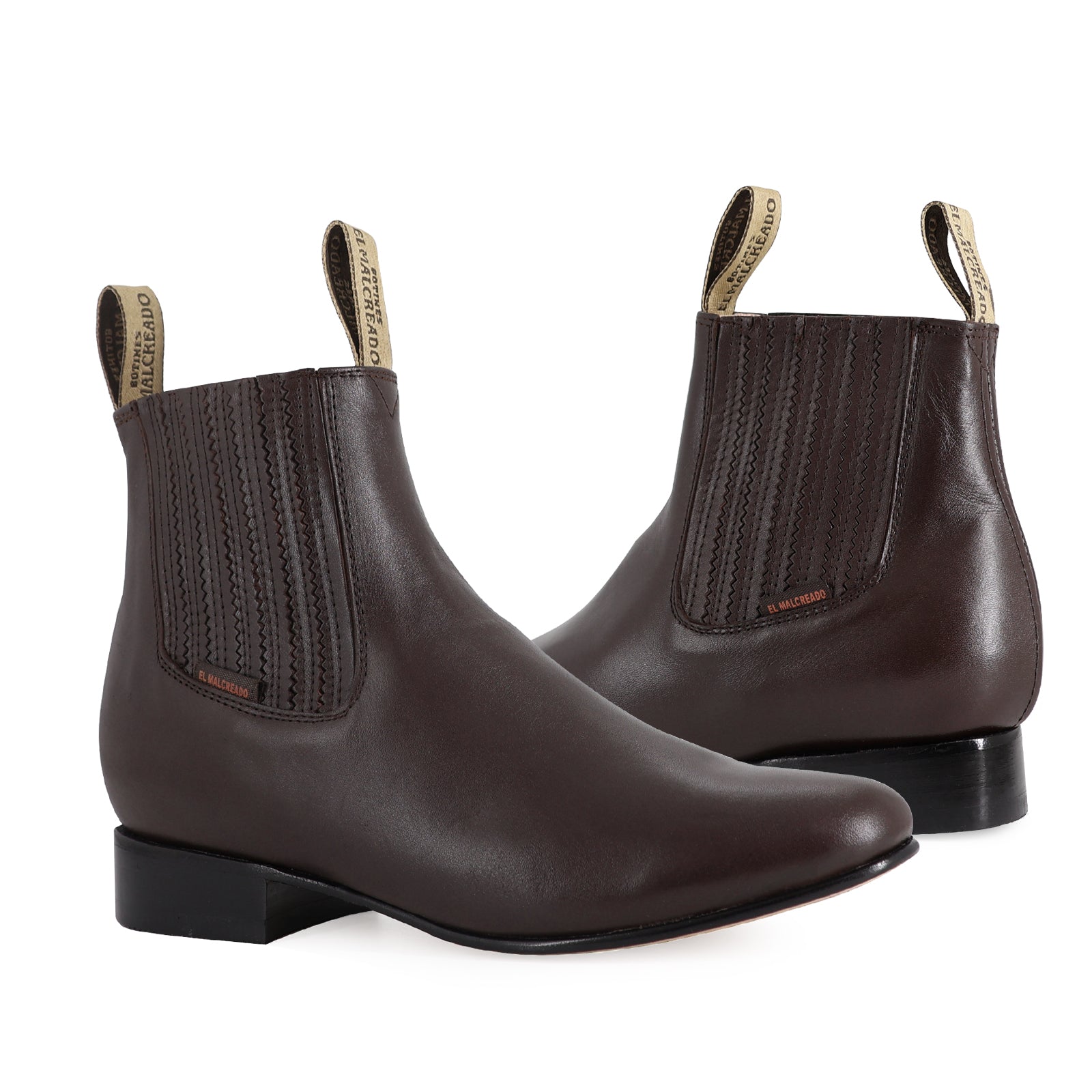 Botín Charro Choco Atanado