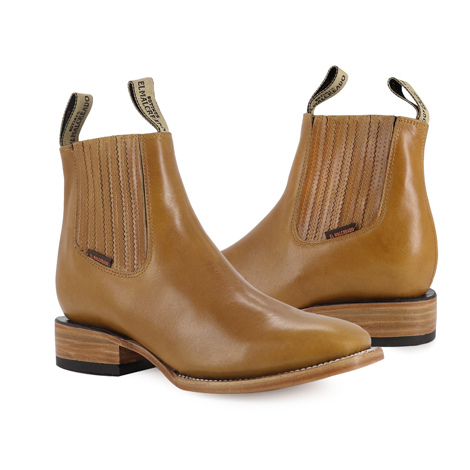 Botín Francés Roble Atanado