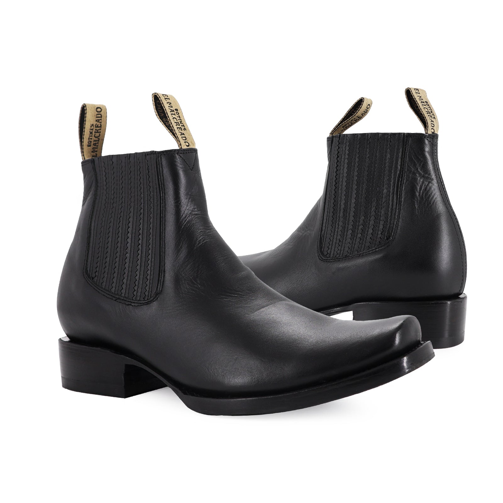 Botín Dubai Floter Negro Suela Media Vida