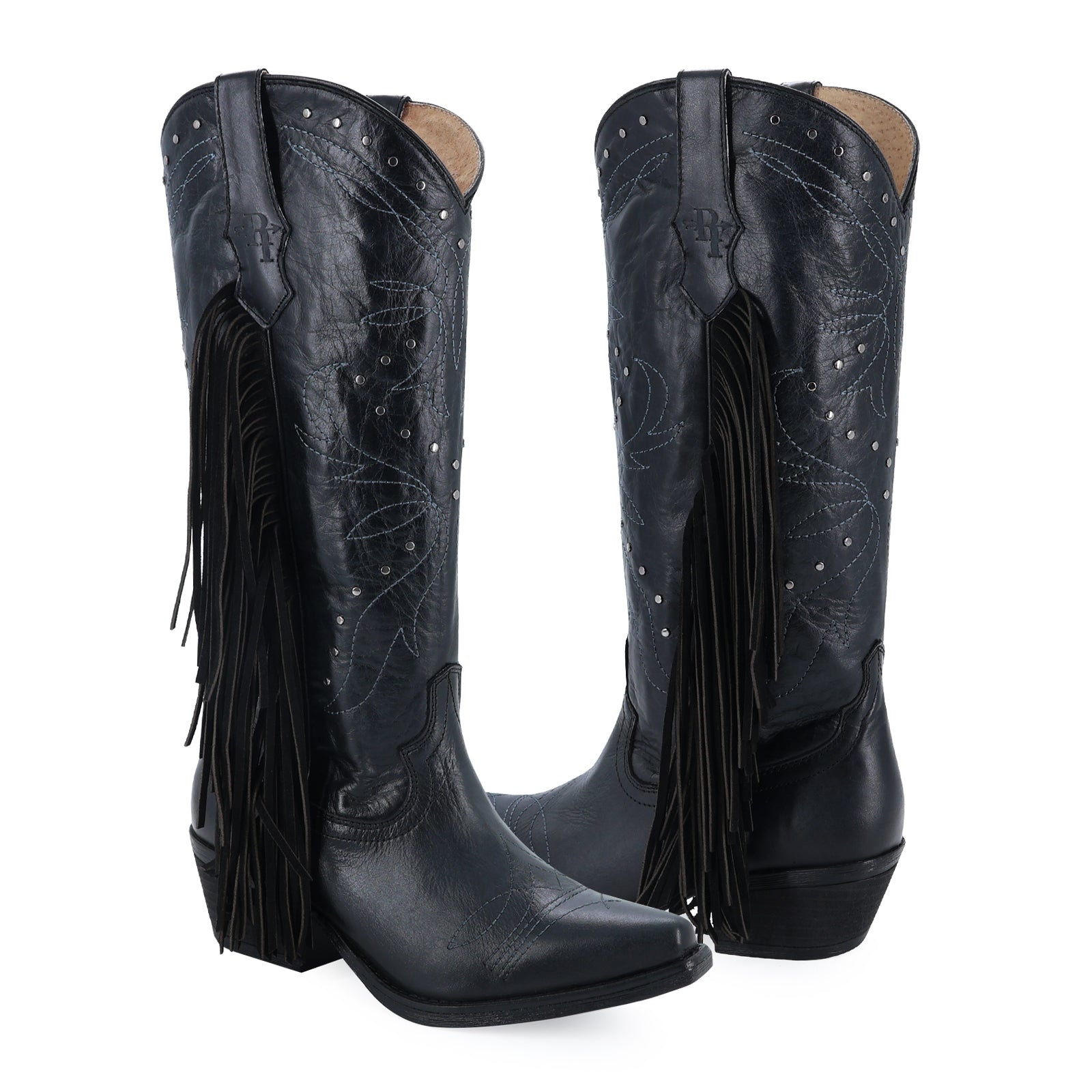 Bota vaquera para dama de piel modelo Fancy