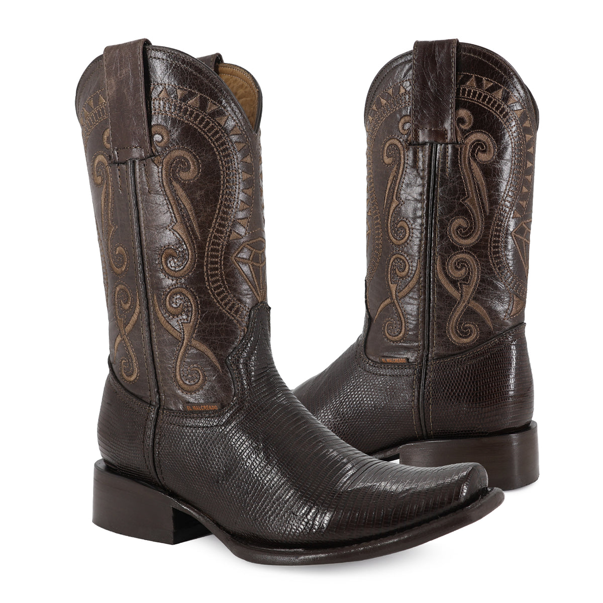 Bota Vaquera Dubai Para Caballero Piel Lizzar