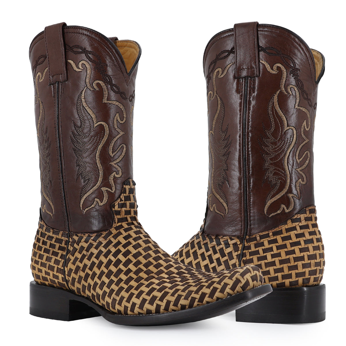 Bota Vaquera Dubai Para Caballero Piel Petatillo