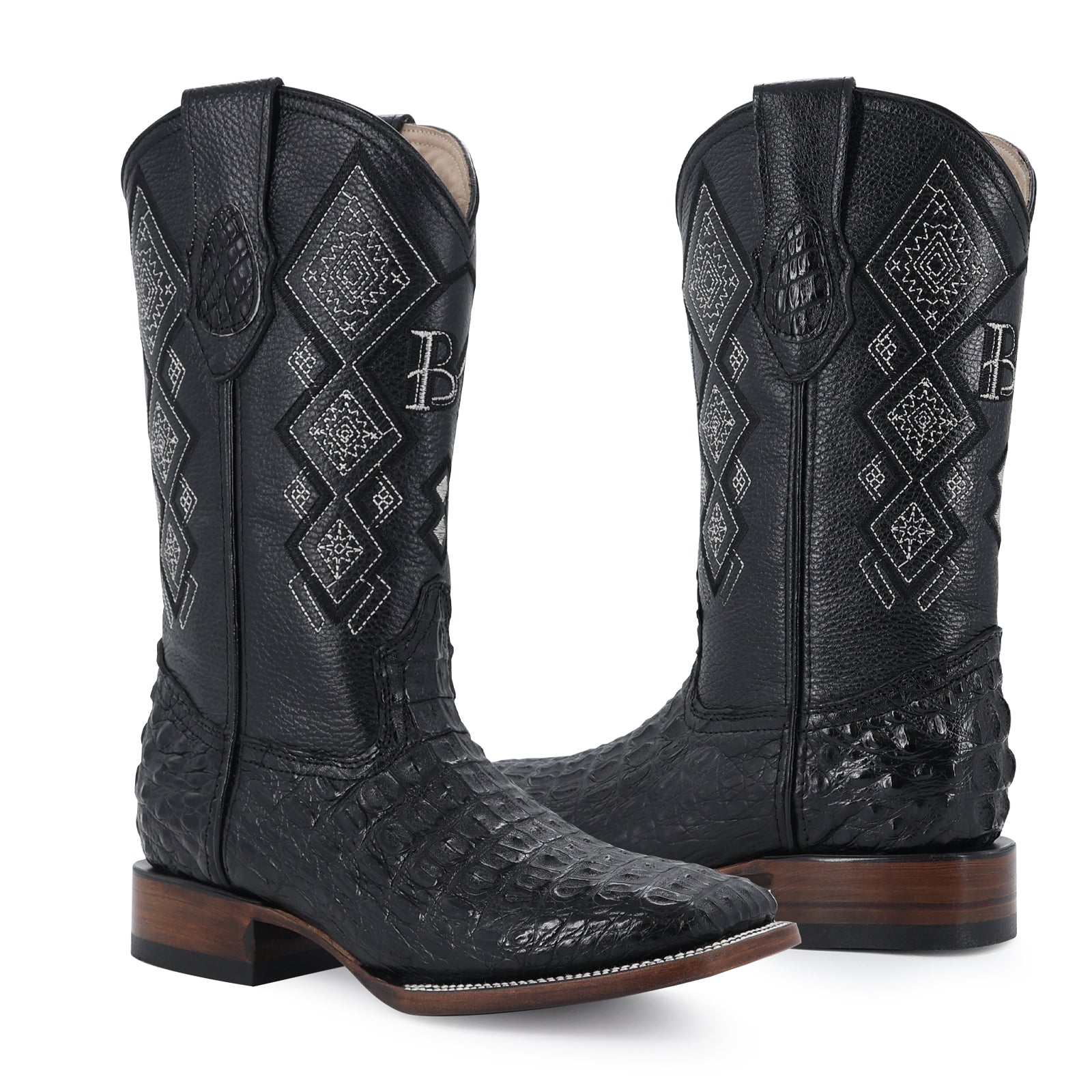 Bota Vaquera Bulldog Coco Lomo Color Negro