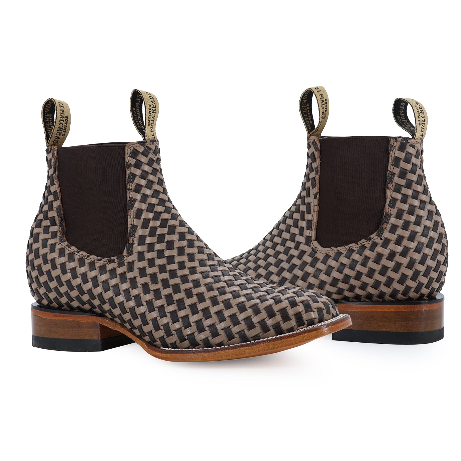 Botín Frances Petatillo Beige