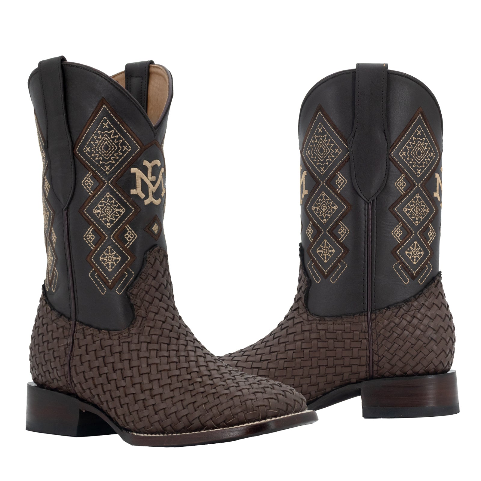 Bota Vaquera Bulldog Petatillo Café