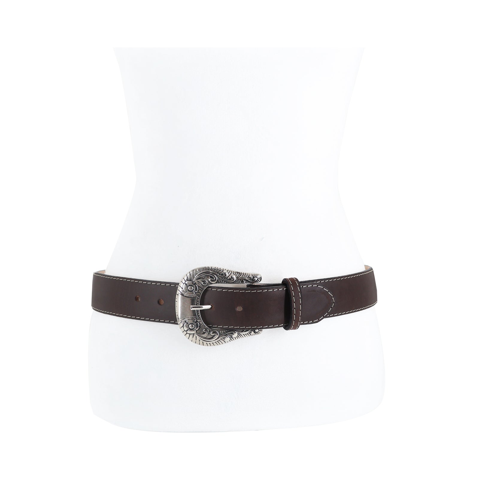 Cinto vaquero para dama modelo Rombos