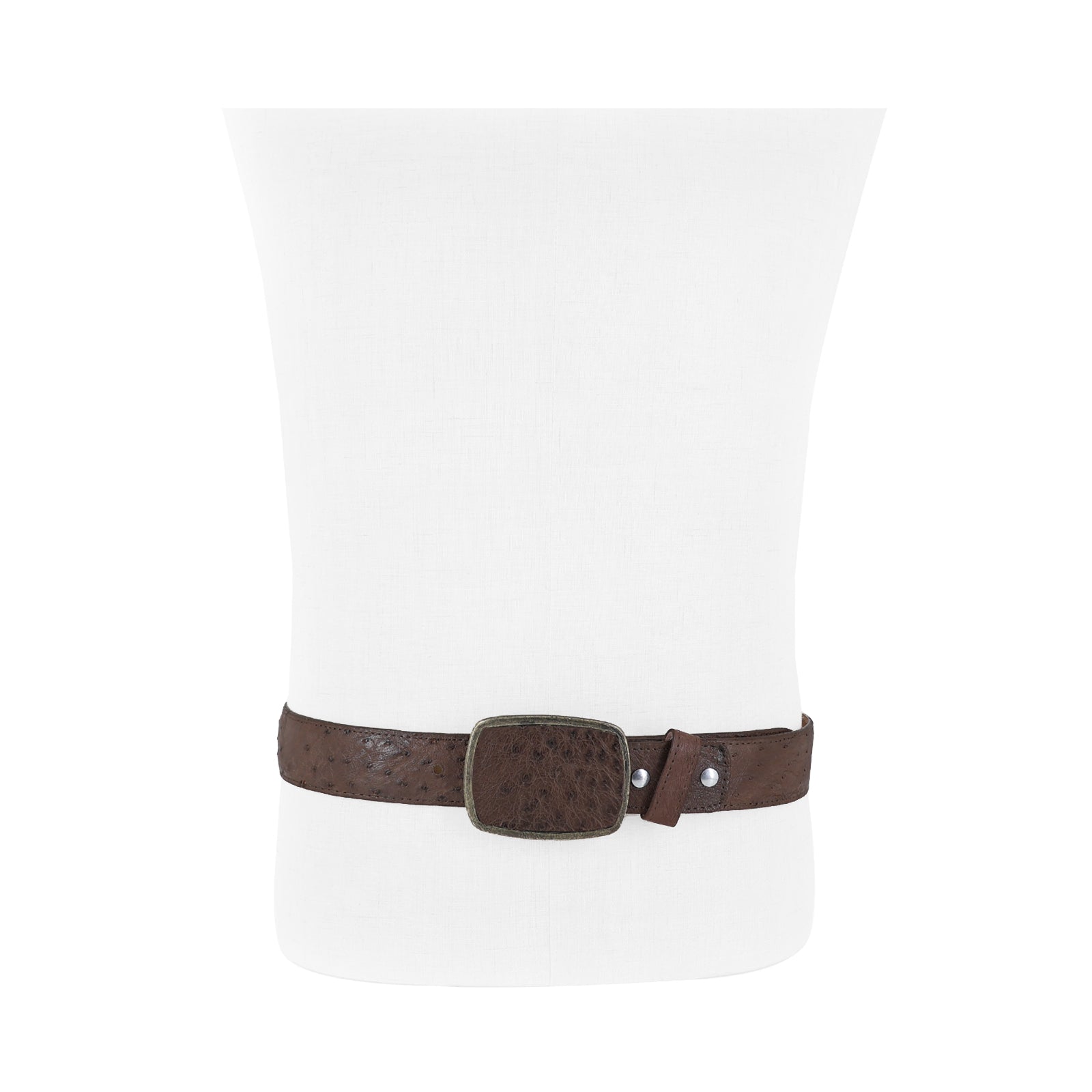 Cinturon HC Para Hombre En Piel De Avestruz