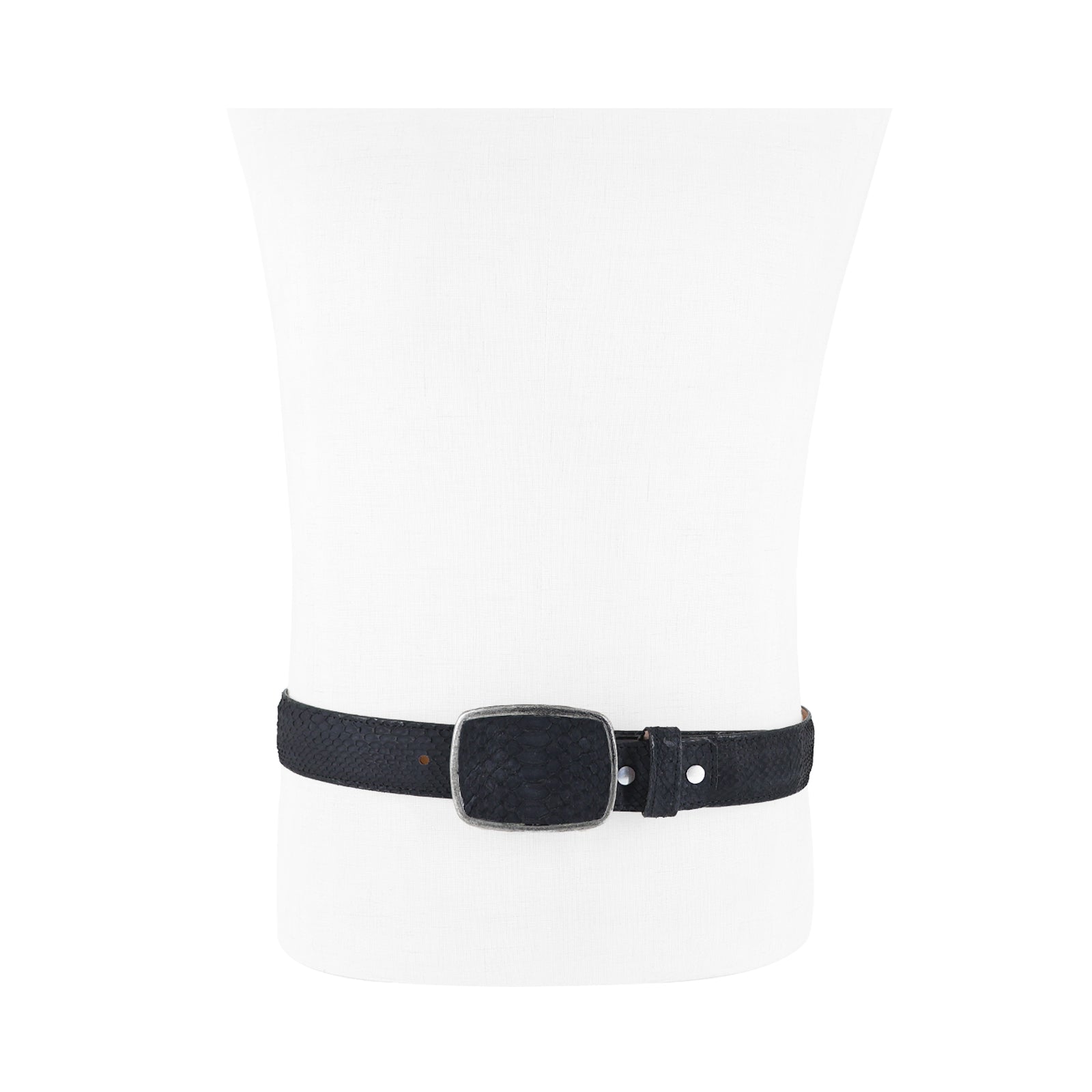 Cinturon HC Para Hombre En Piel De Piton Nobuck