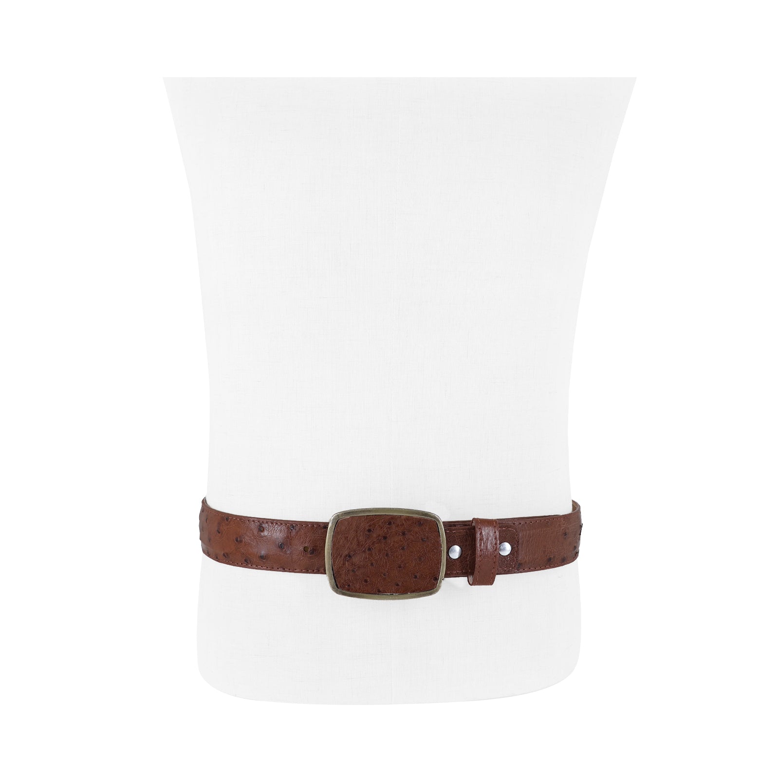 Cinturon HC Para Hombre En Piel De Avestruz