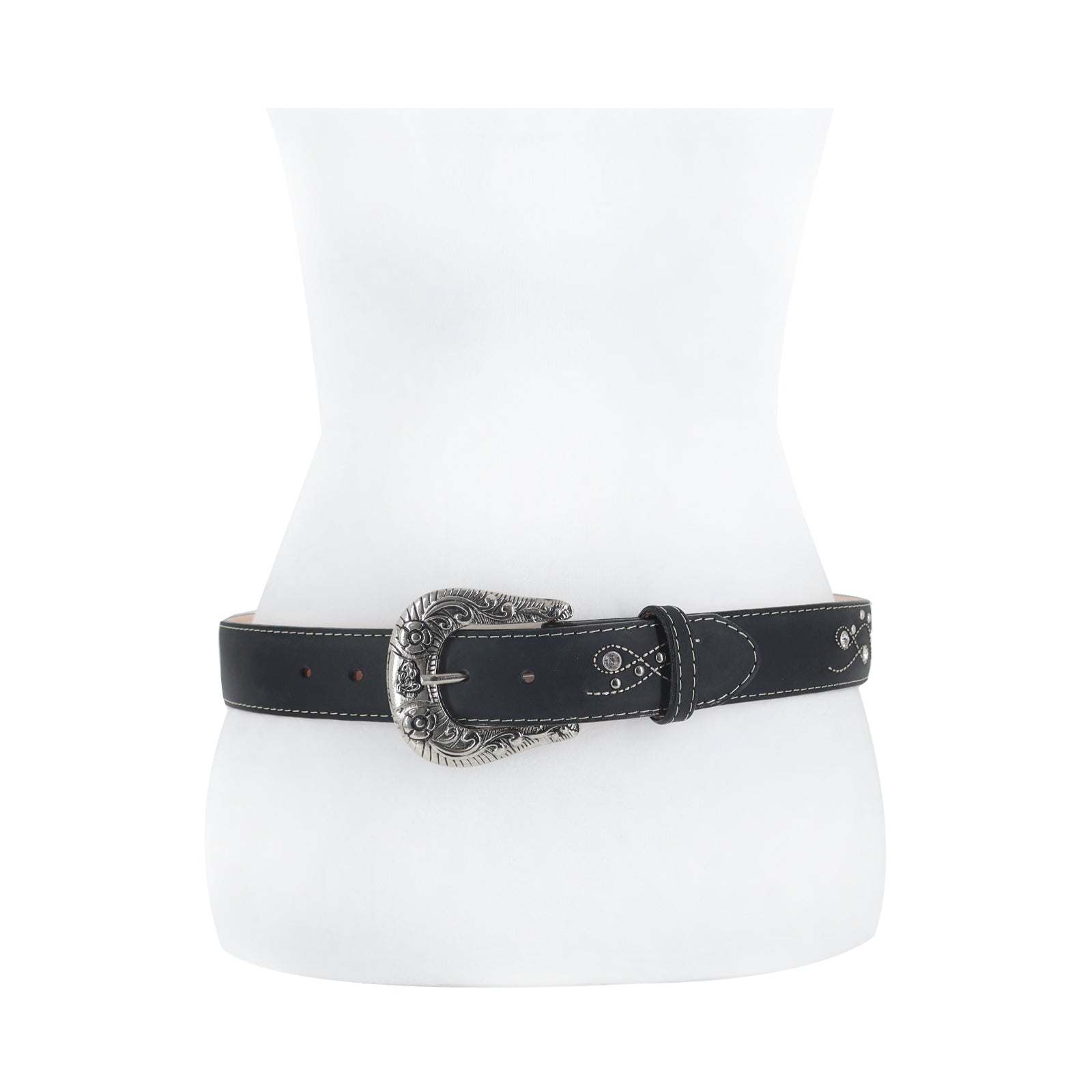 Cinto vaquero para dama modelo Ochitos