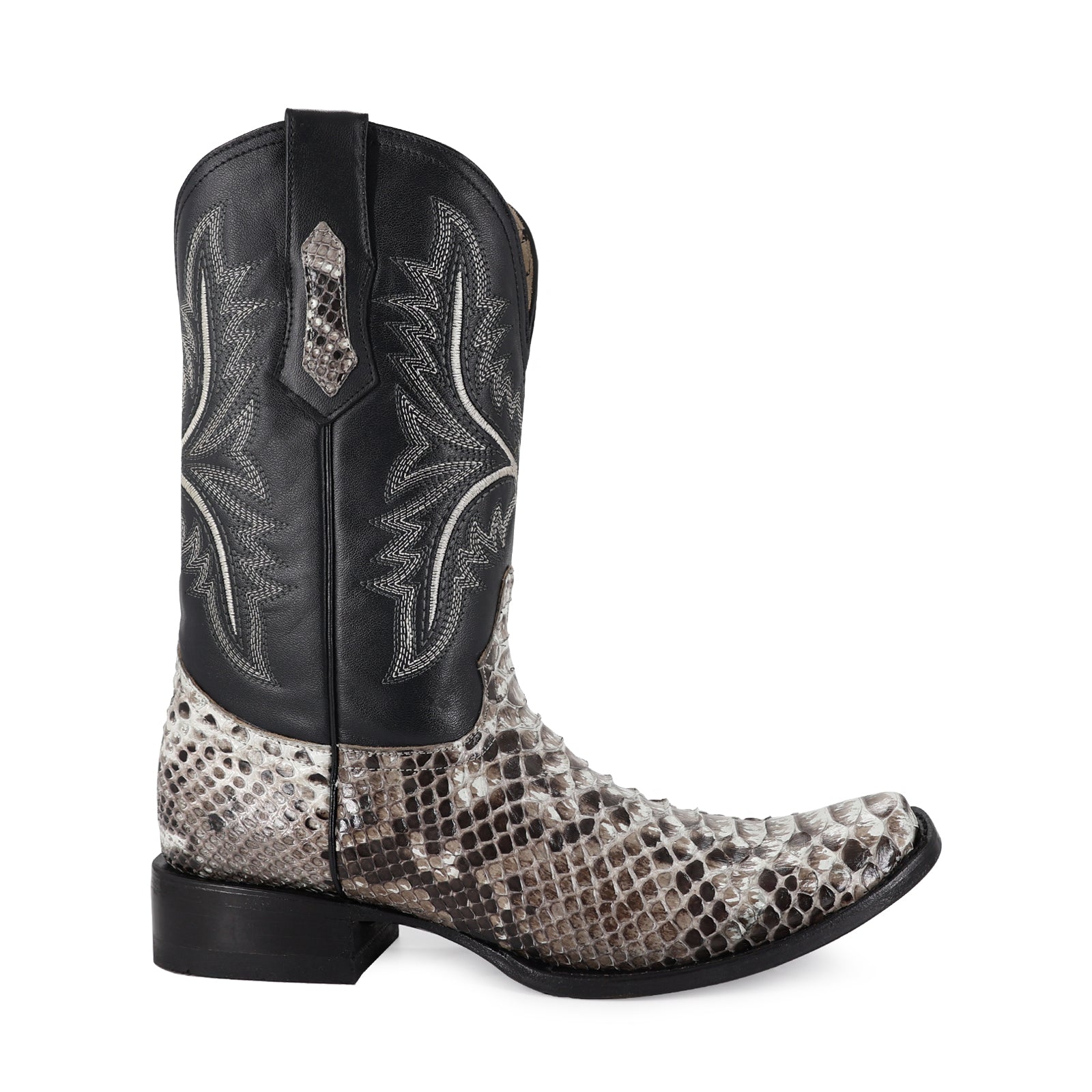 Bota Vaquera Dubai Pitón Natural