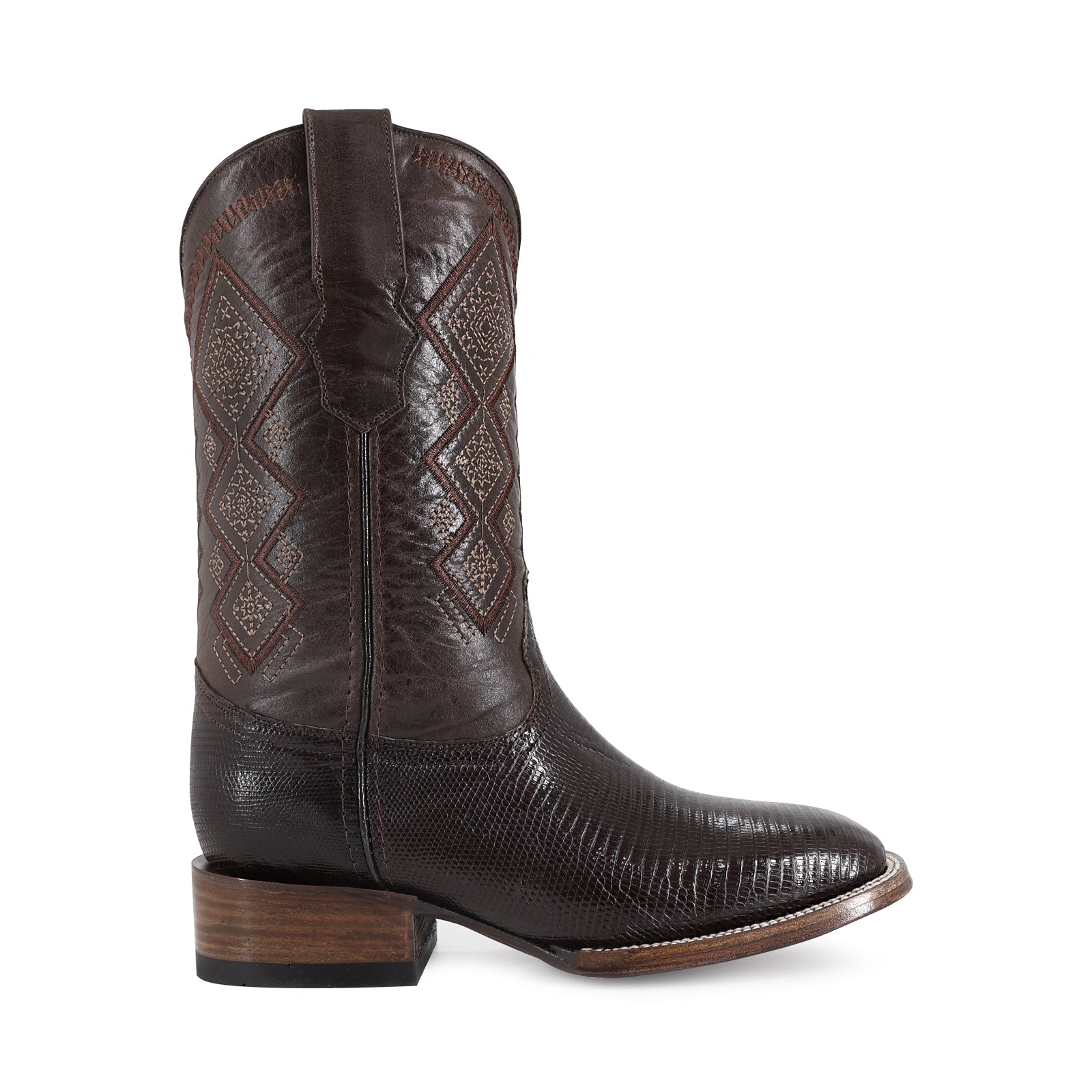 Bota Vaquera Bulldog Lizzar Cafe