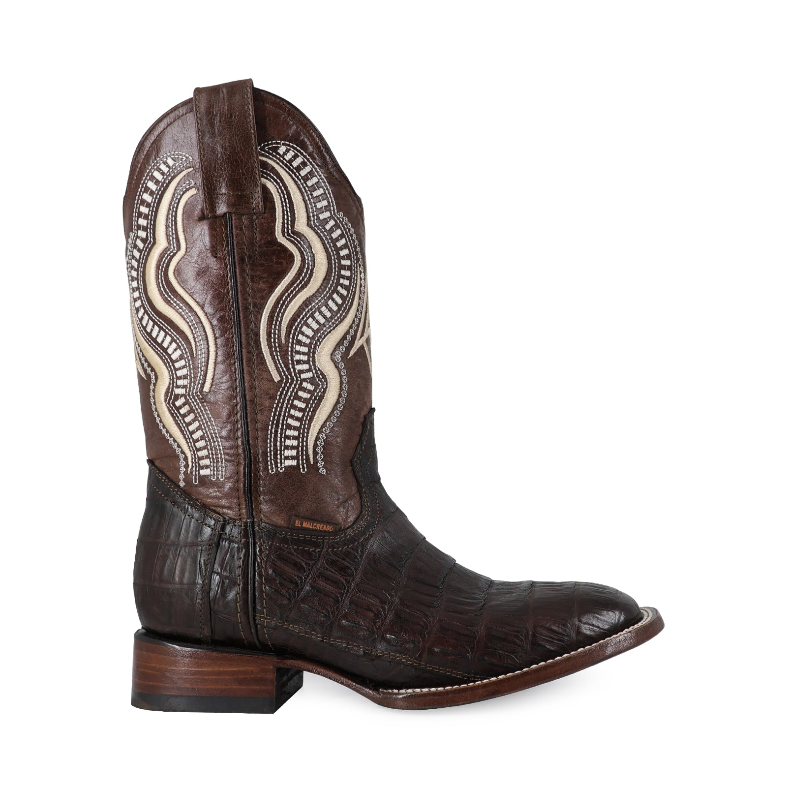 Bota Vaquera Bulldog Cocodrilo Cola Belly Cafe