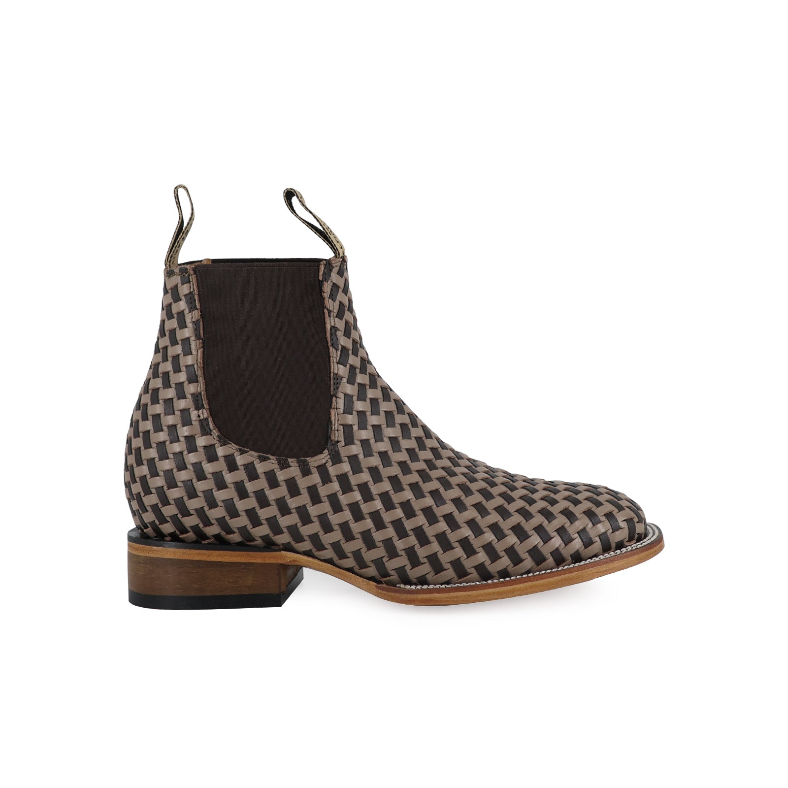 Botín Bulldog Petatillo Beige