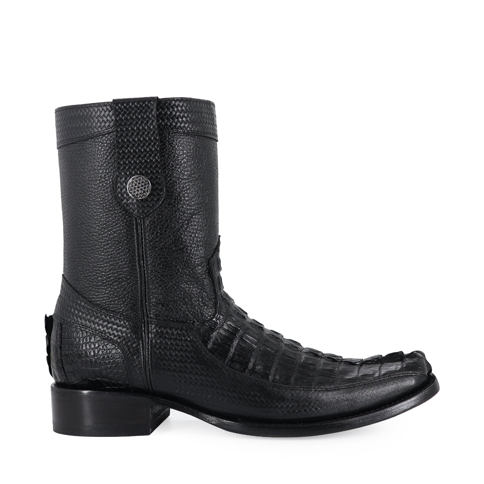 Botin Orion En Piel De Cocodrilo