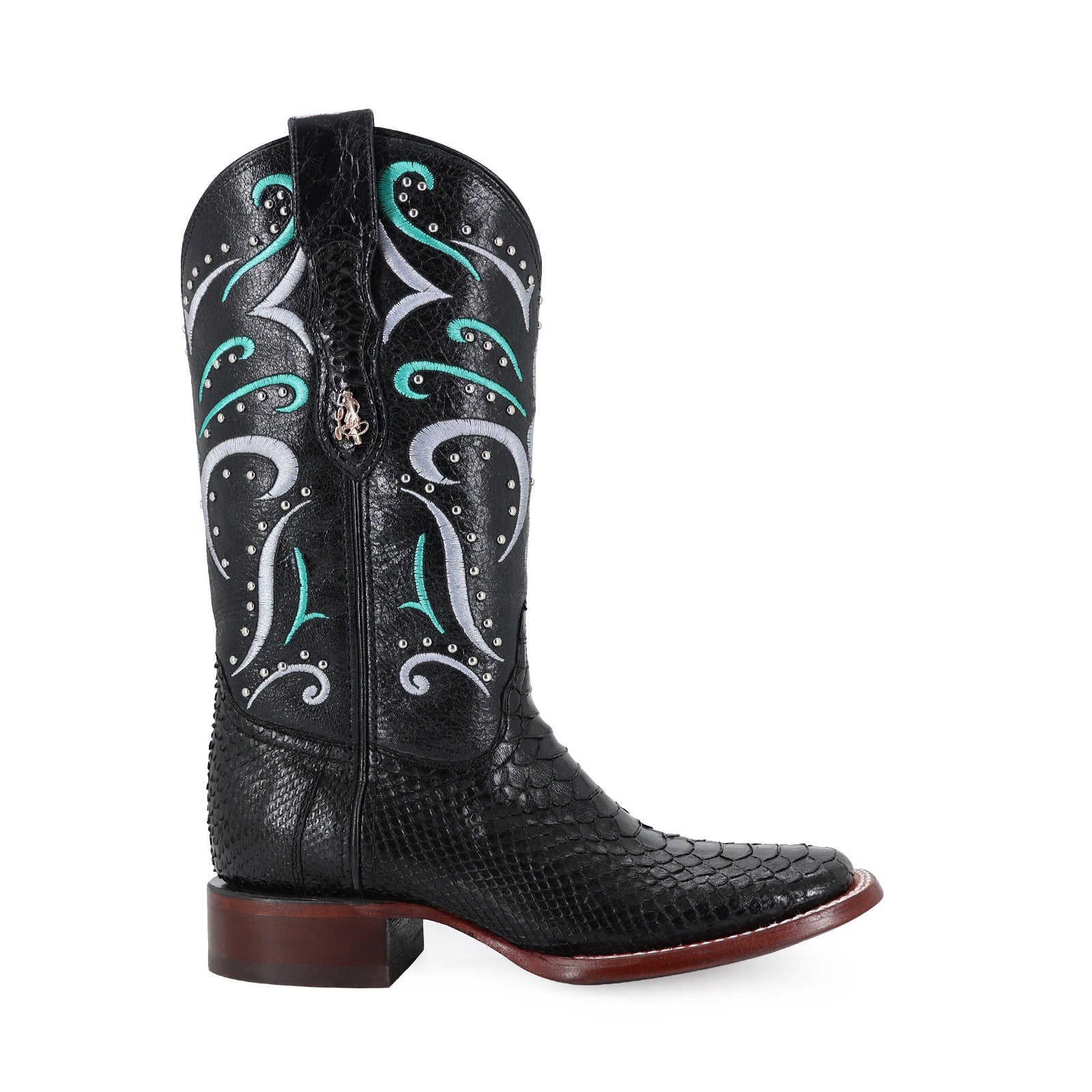 Bota vaquera para dama de piel modelo Joya