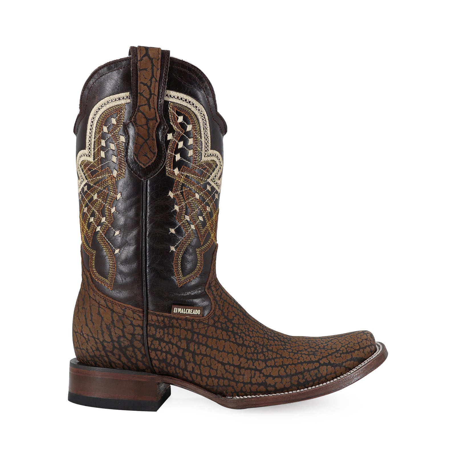 Bota Vaquera Dubai Cuello de Toro Miel