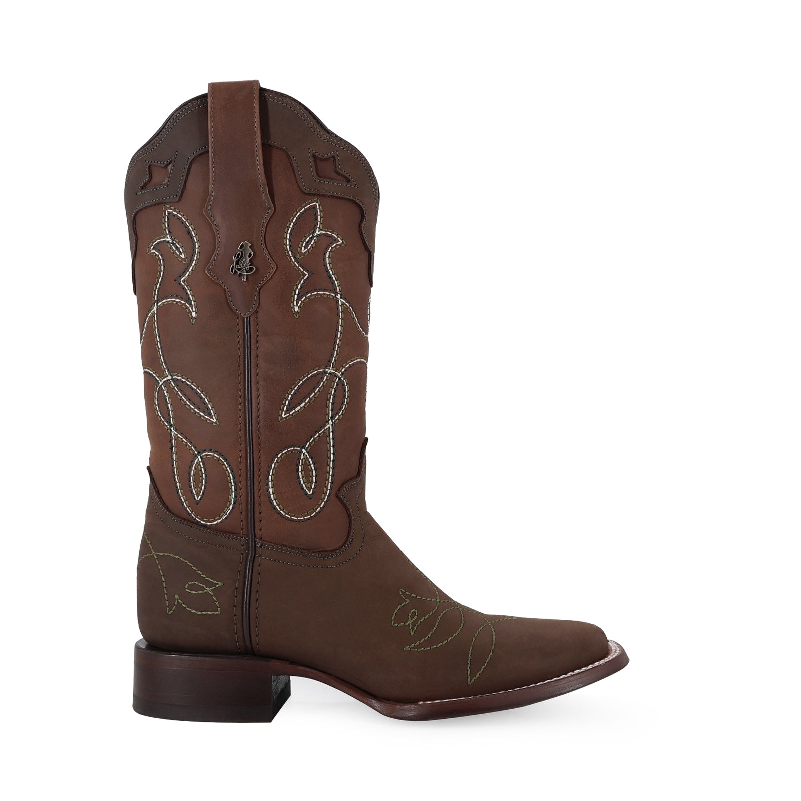 Bota vaquera para dama de piel modelo Palmira